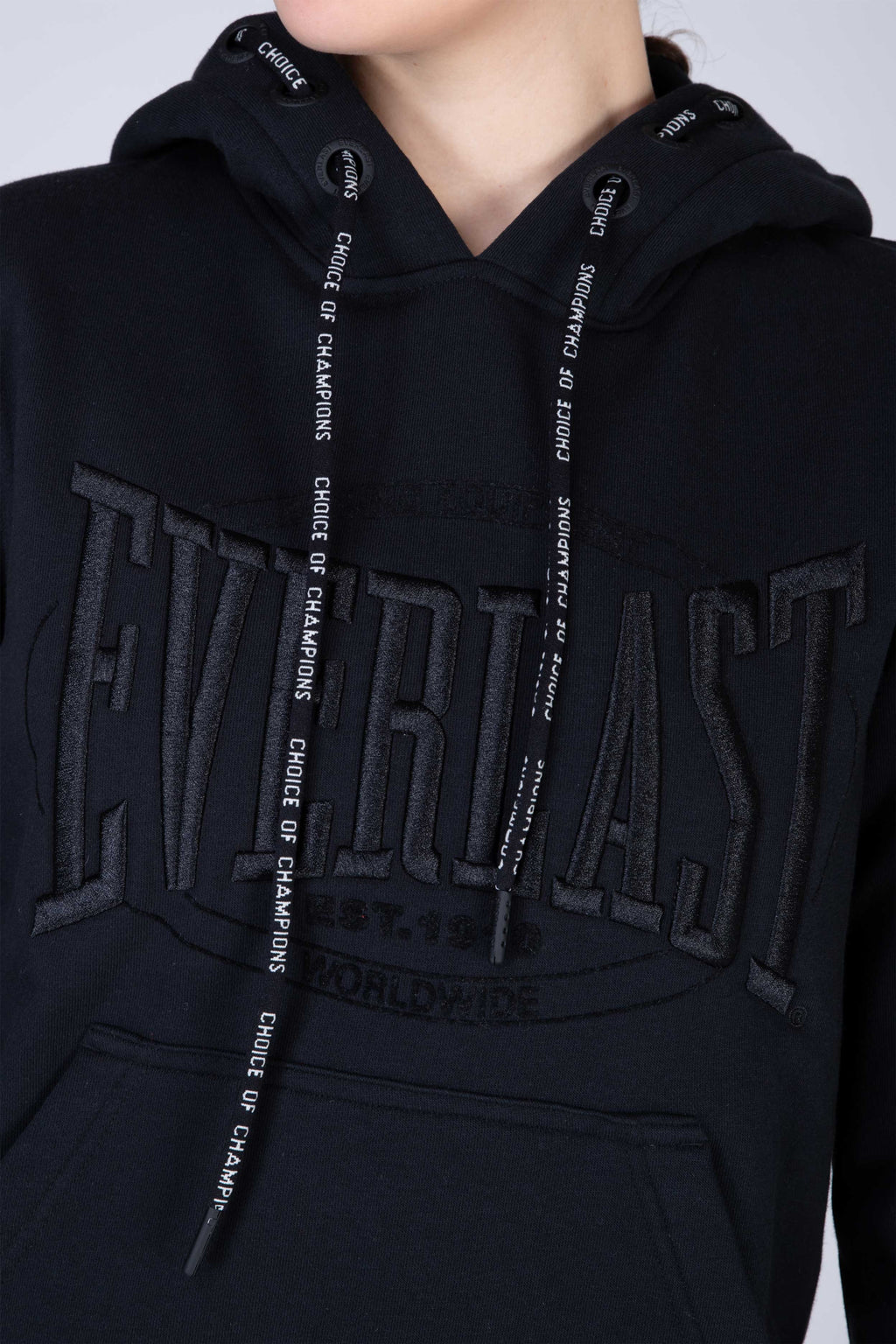 Poleron Hood Passport Negro Everlast