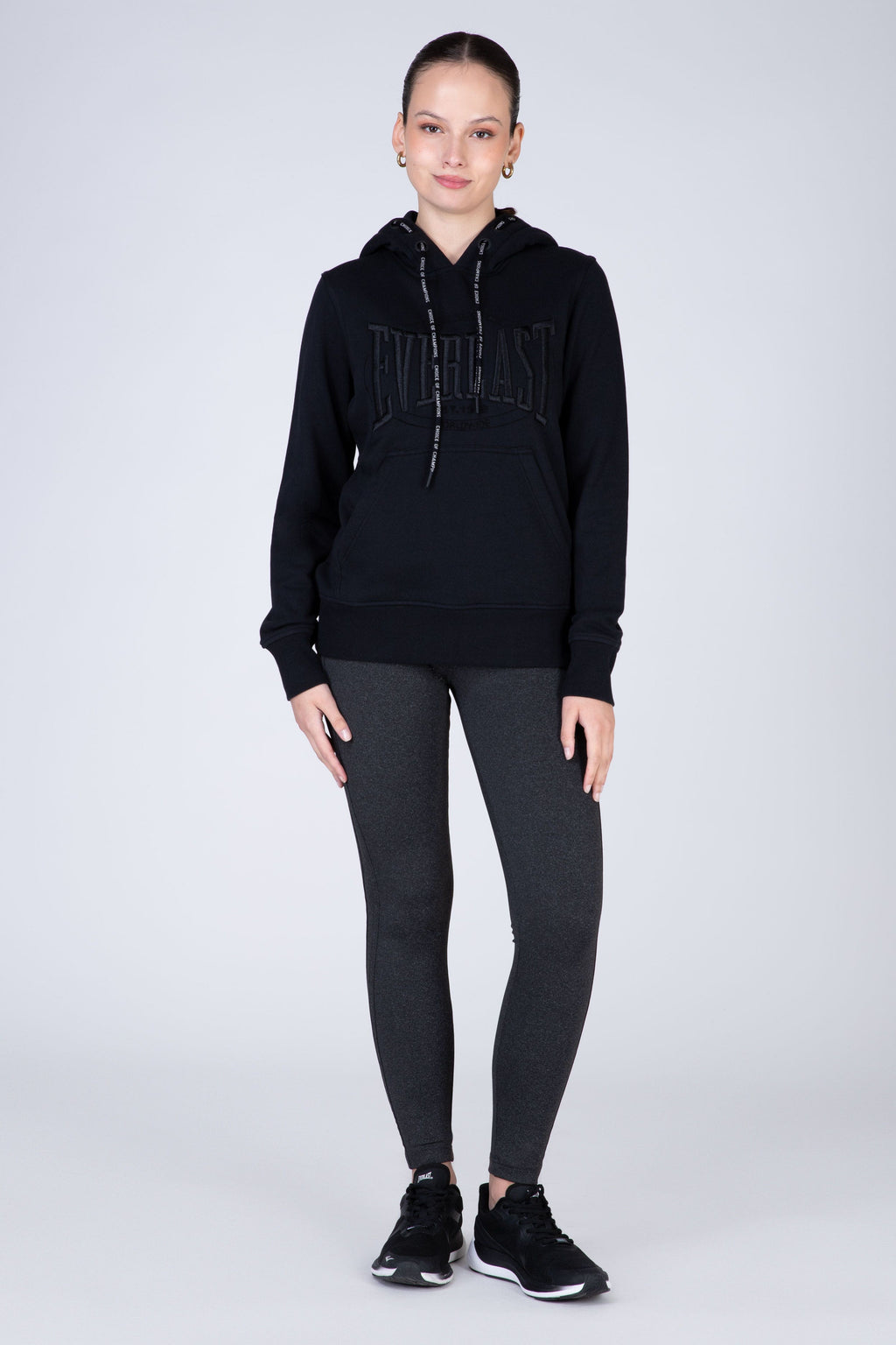 Poleron Hood Passport Negro Everlast