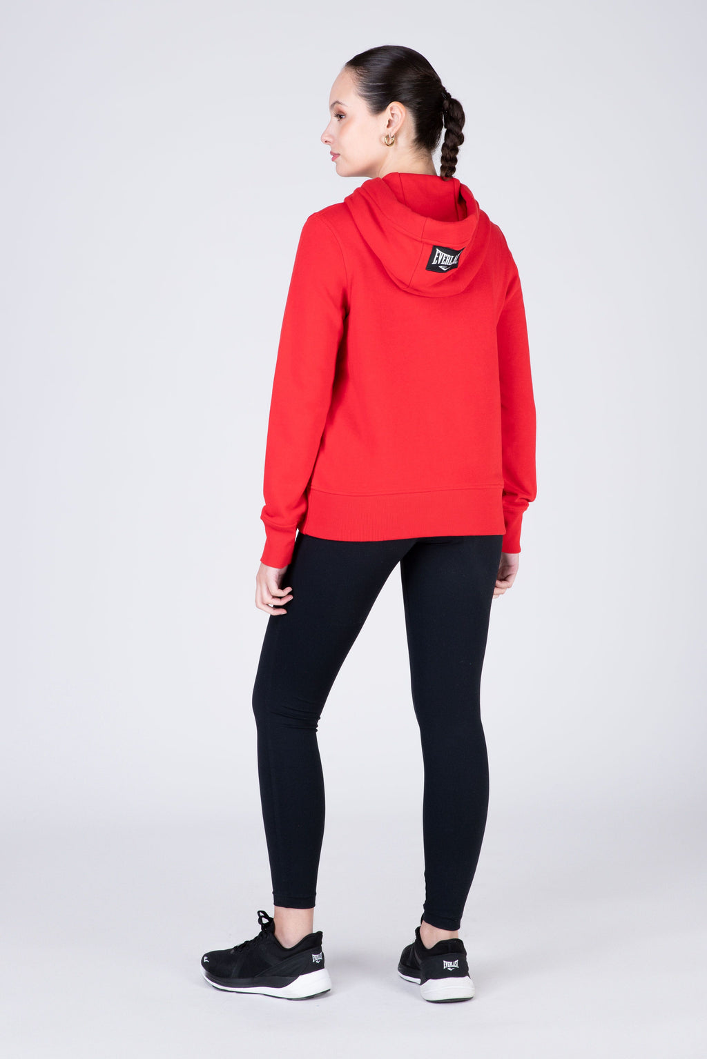 Poleron Hood Passport Rojo Everlast