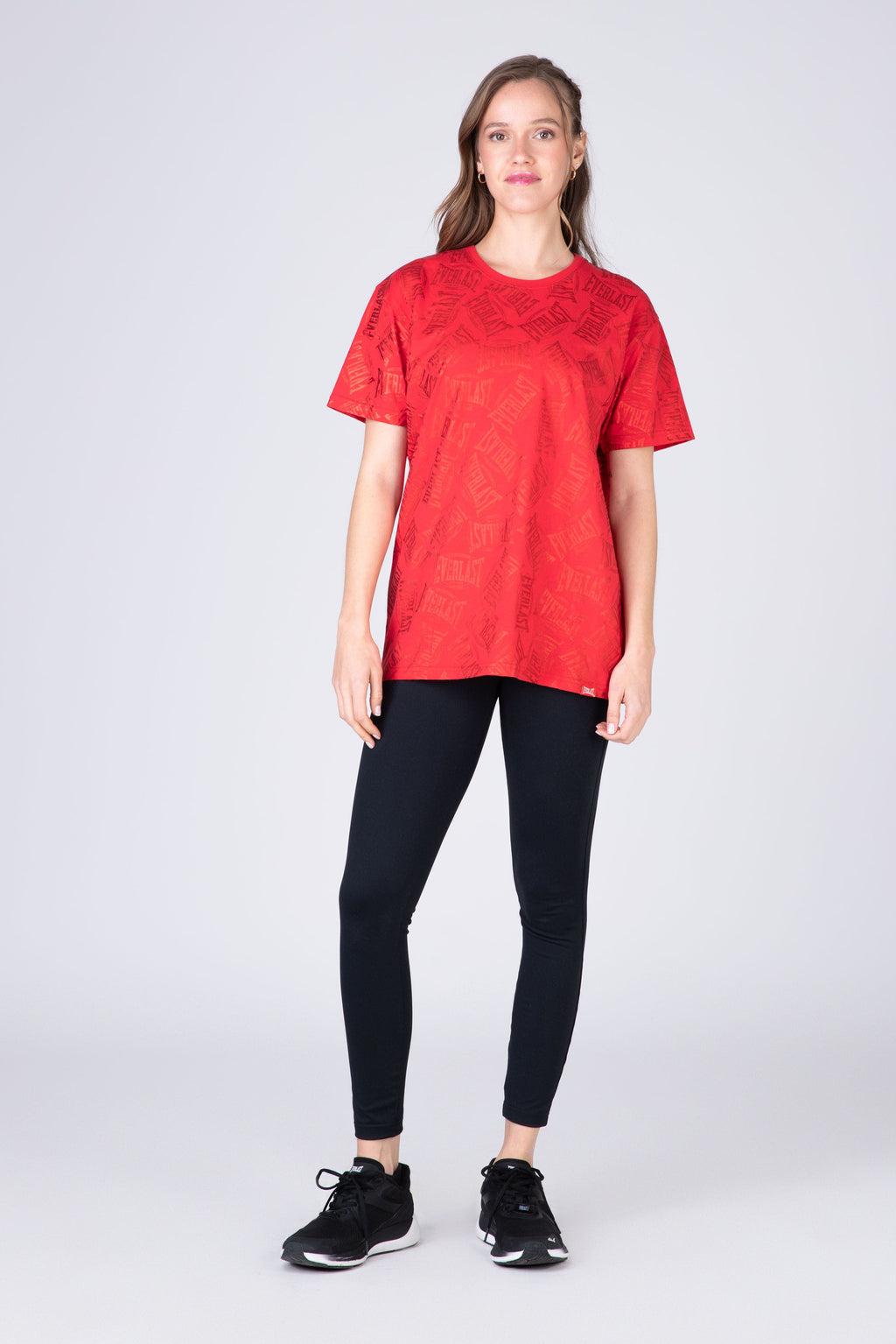 Polera Manga Corta Boxing Rojo Everlast