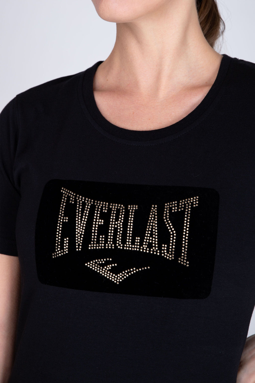 Polera Manga Corta Forever Negro Everlast
