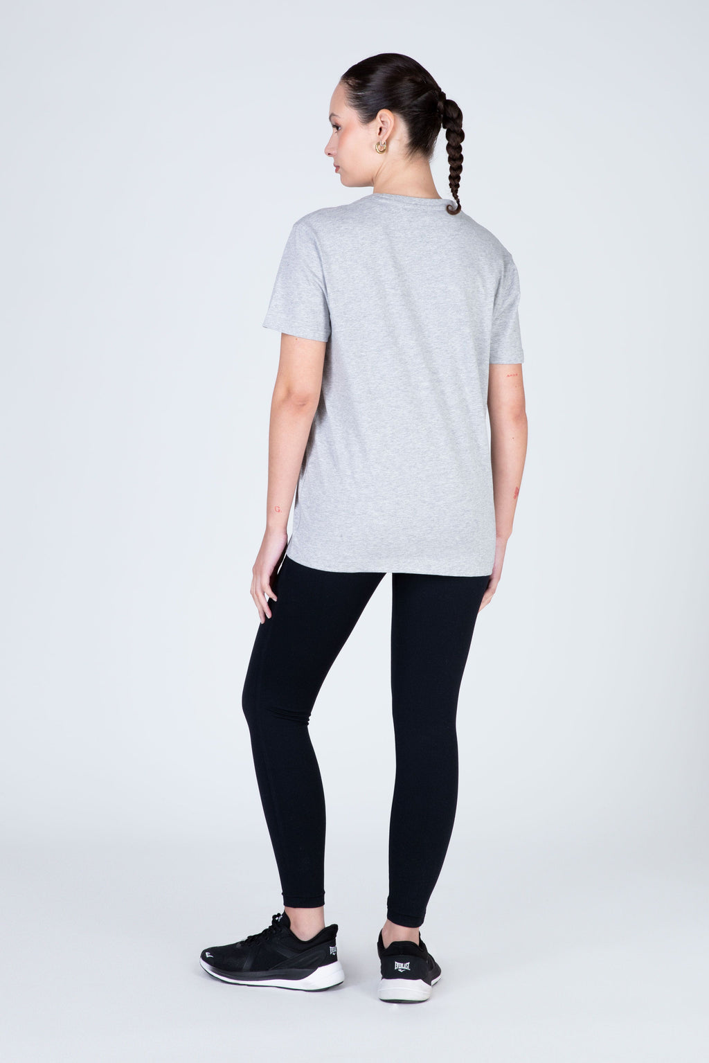 Polera Manga Corta Passport Gris Everlast