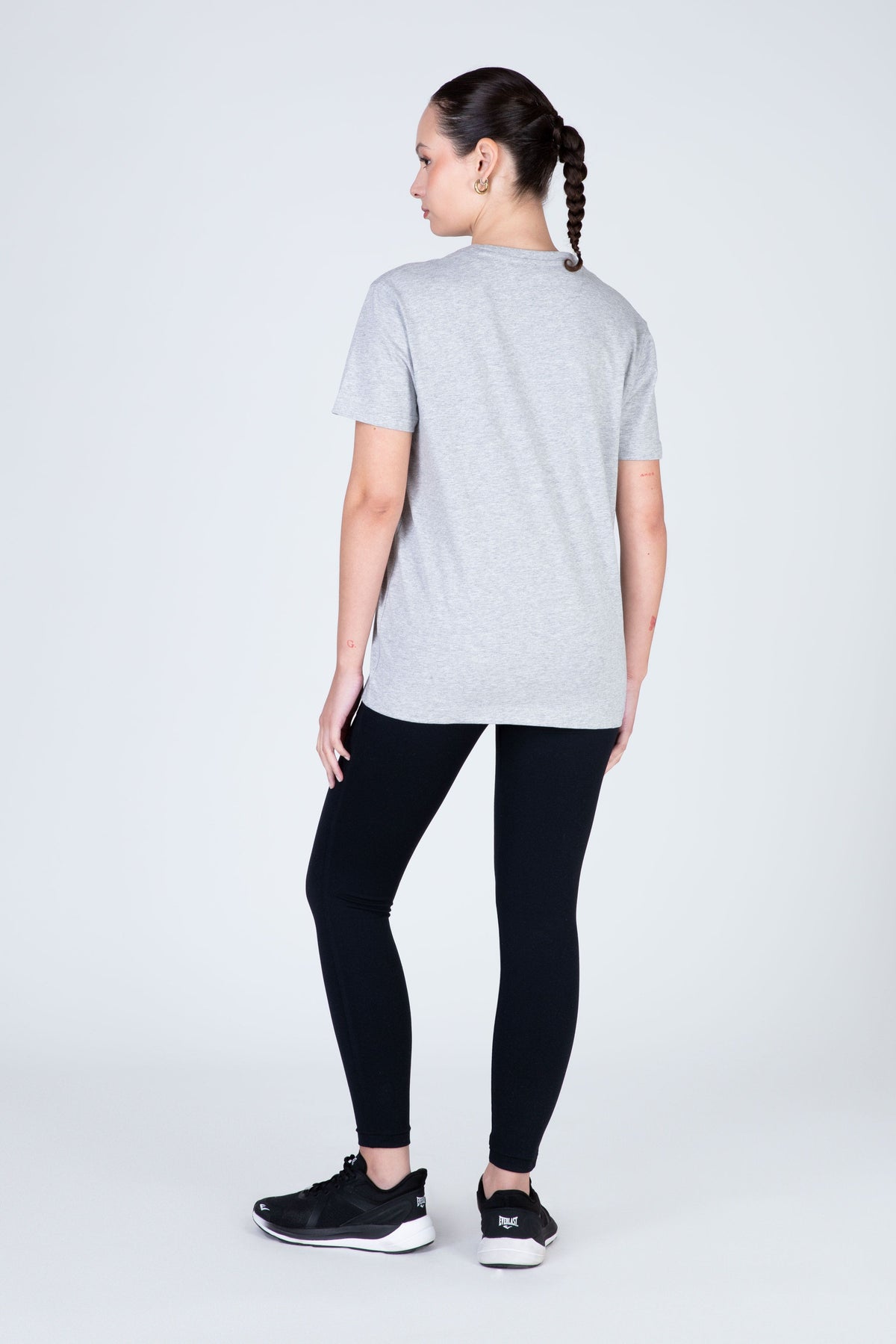 Polera Manga Corta Passport Gris Everlast