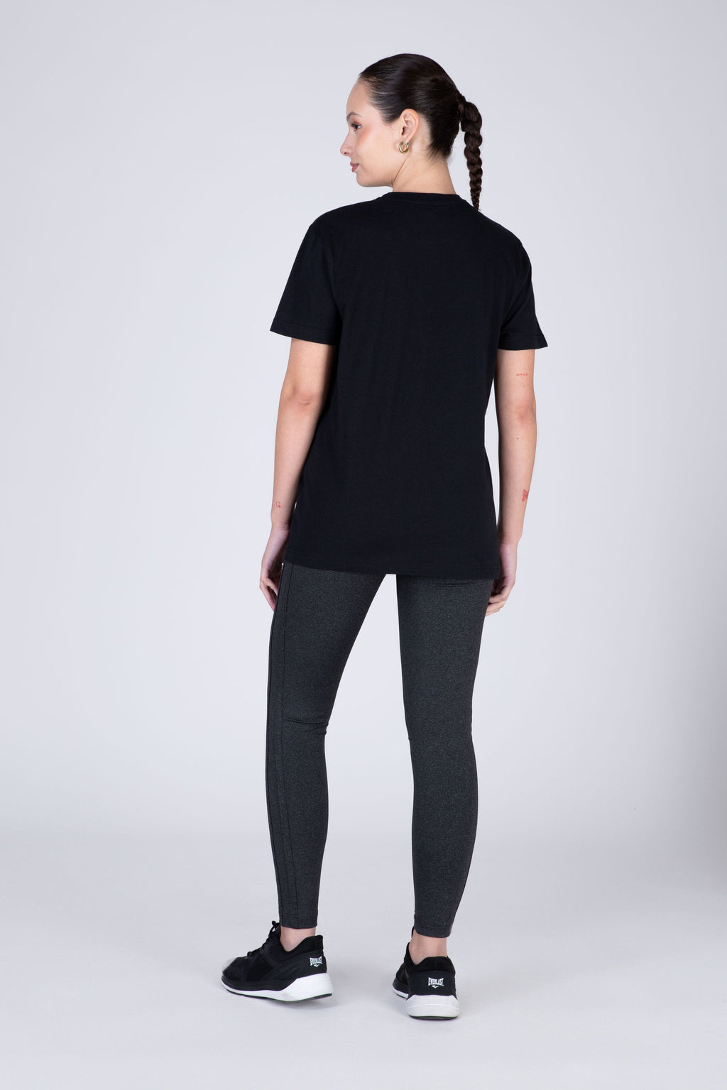 Polera Manga Corta Passport Negro Everlast