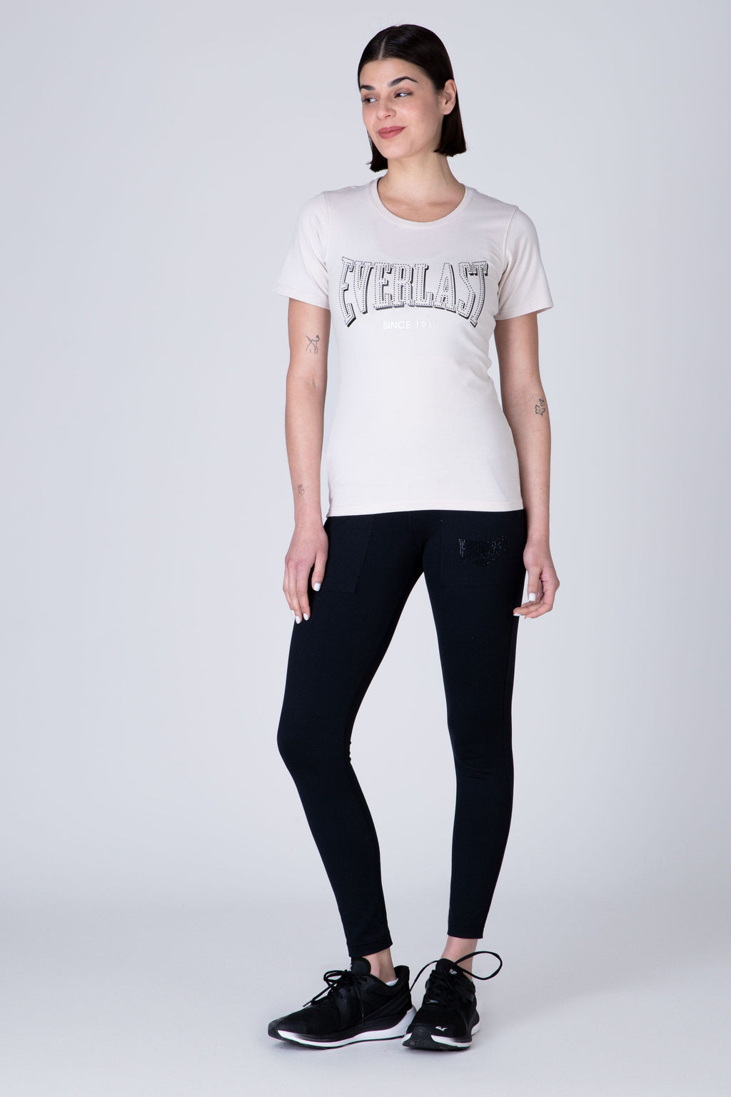Polera M/C Reflect Blanco Everlast