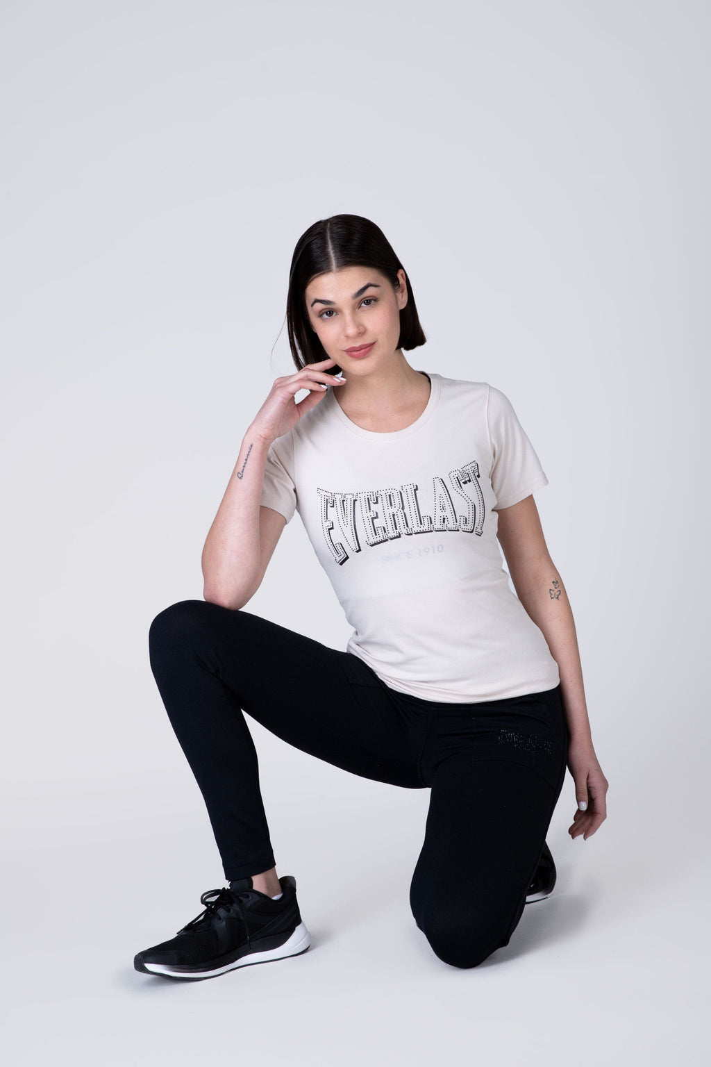 Polera M/C Reflect Blanco Everlast