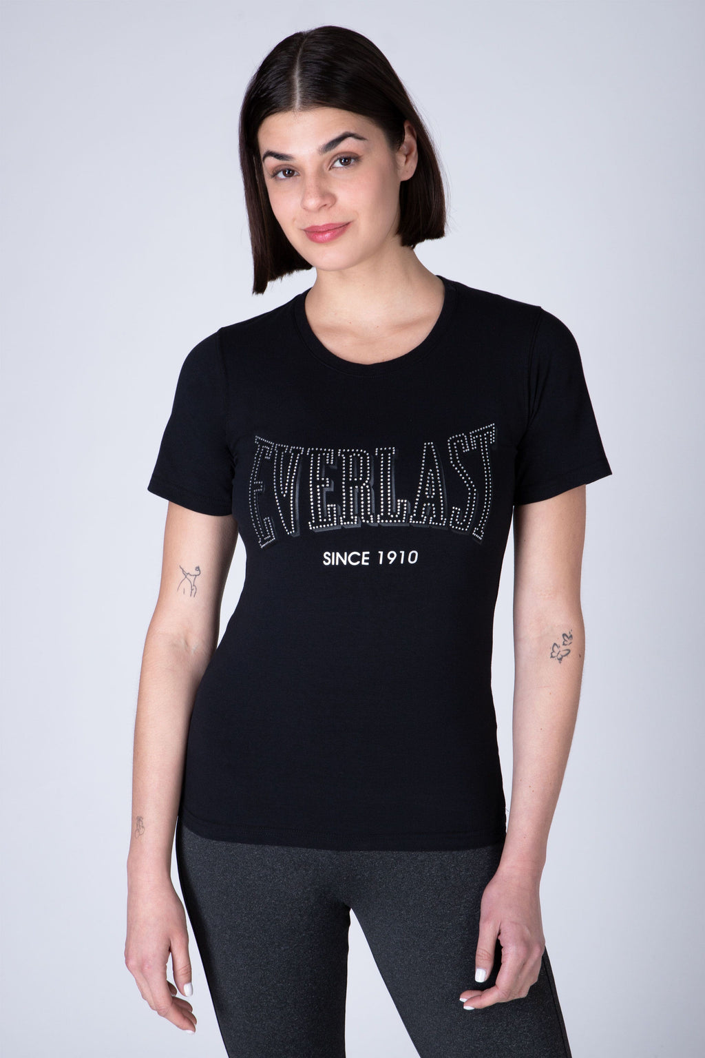 Polera M/C Reflect Negro Everlast