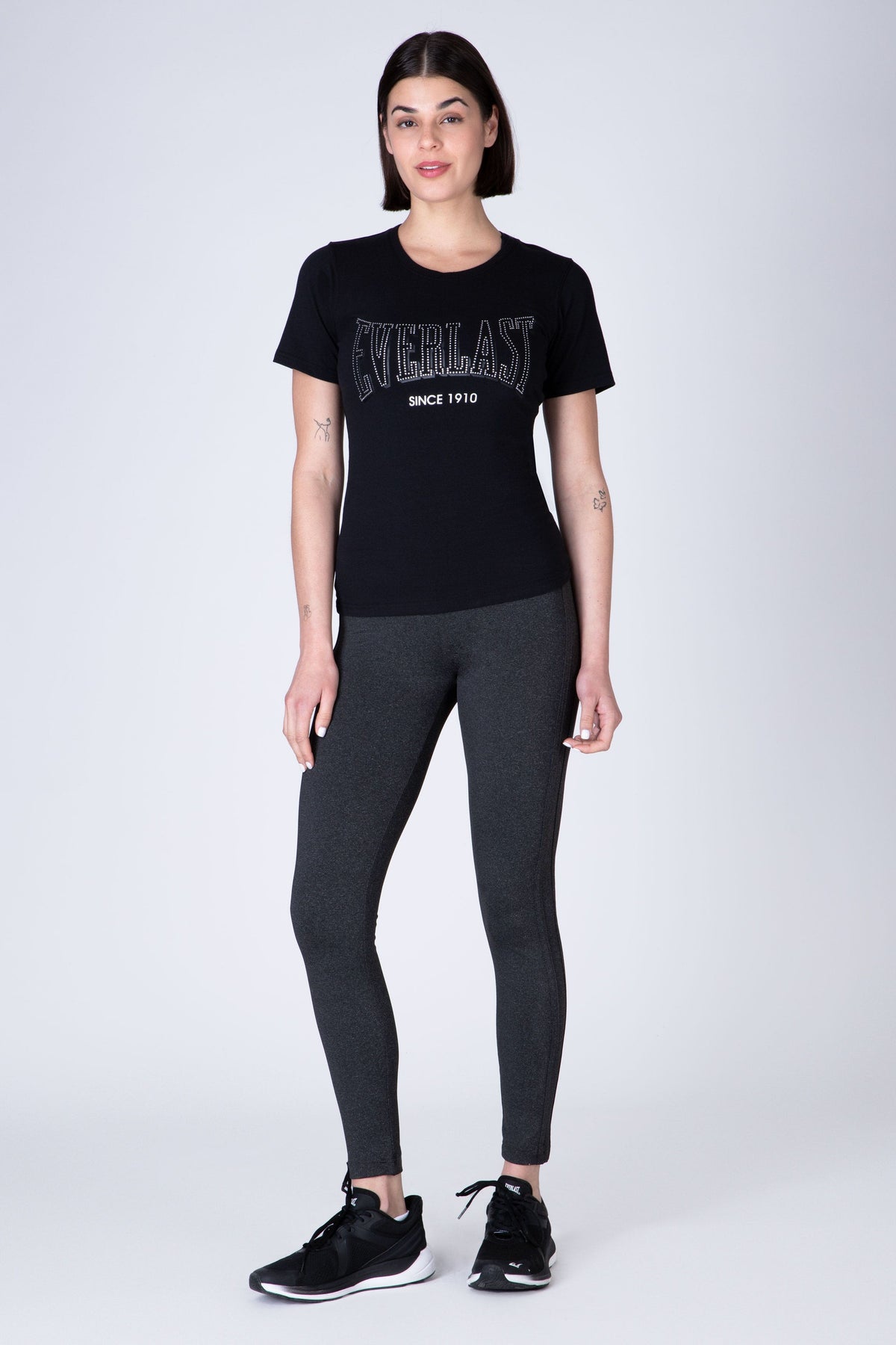 Polera M/C Reflect Negro Everlast