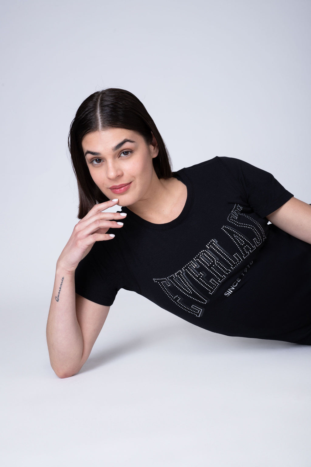 Polera M/C Reflect Negro Everlast