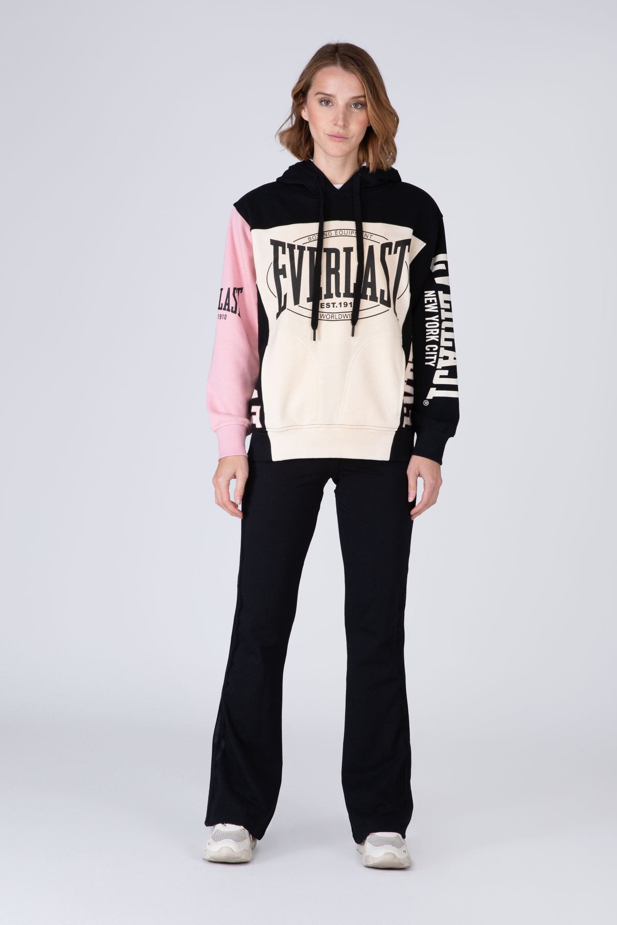Poleron Hood Cut Negro Everlast