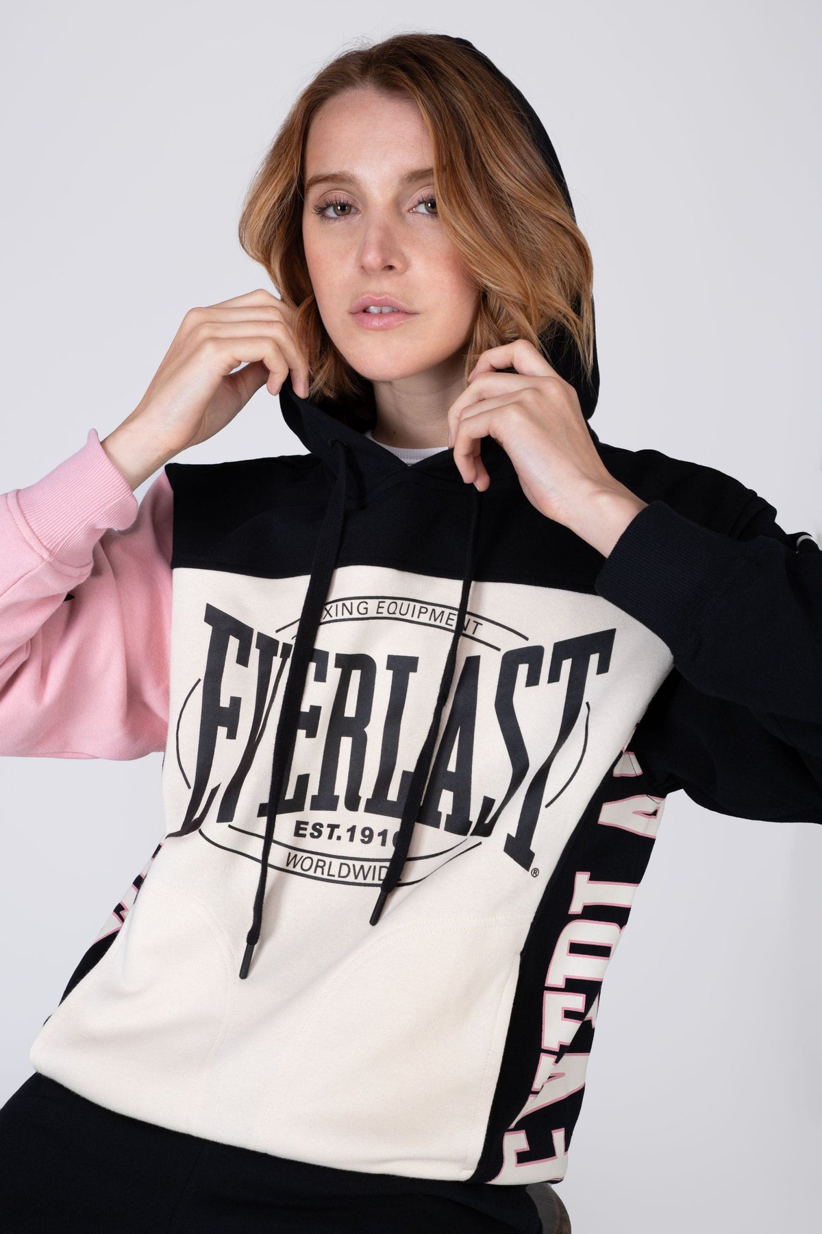 Poleron Hood Cut Negro Everlast