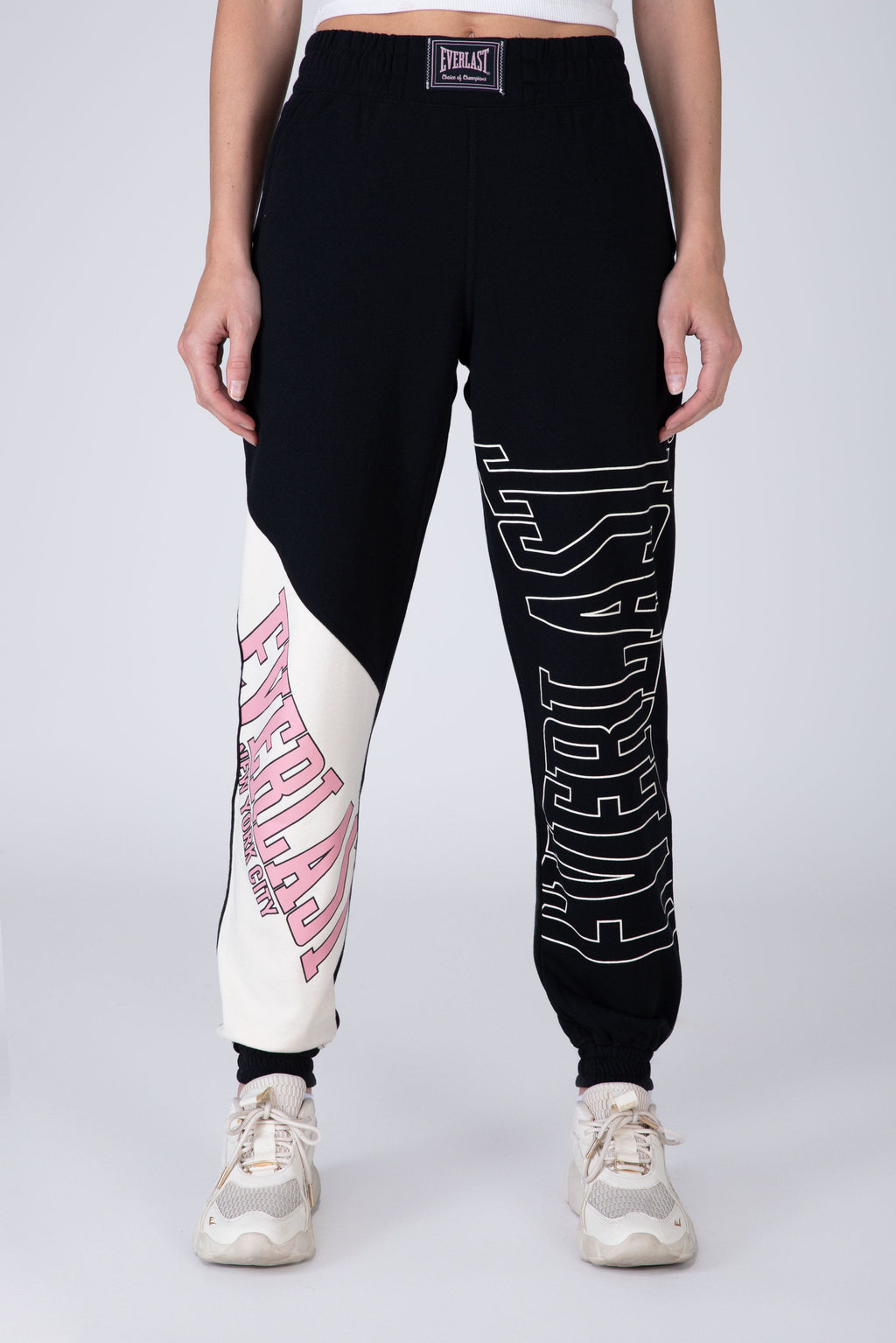 Jogger Cut Negro/Blanco Everlast