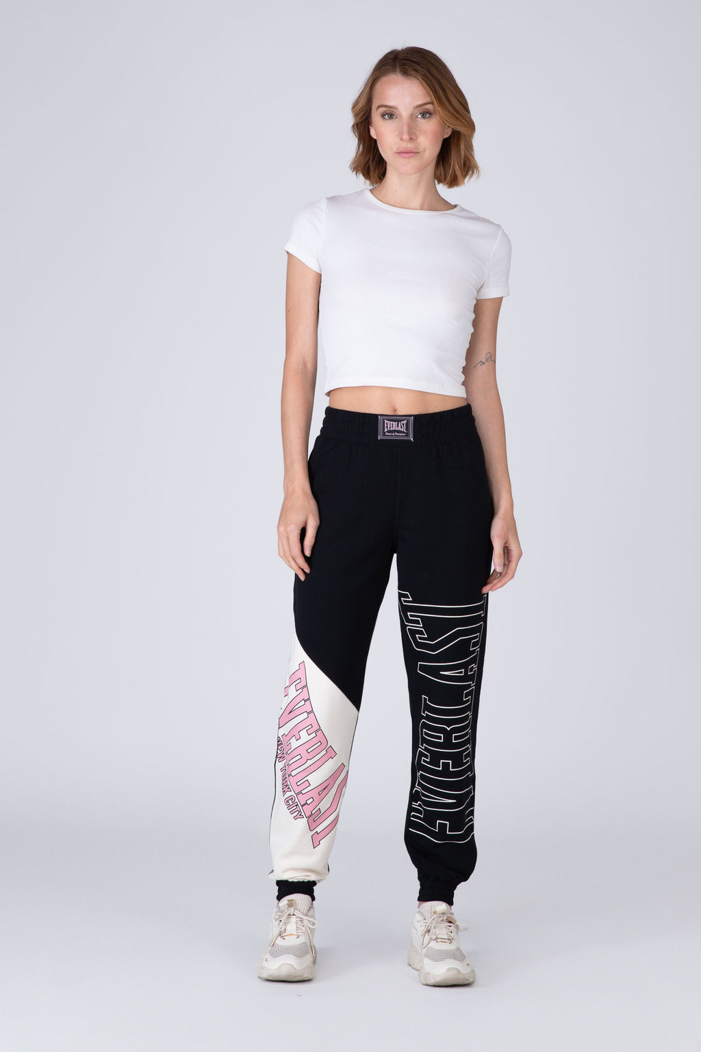 Jogger Cut Negro/Blanco Everlast