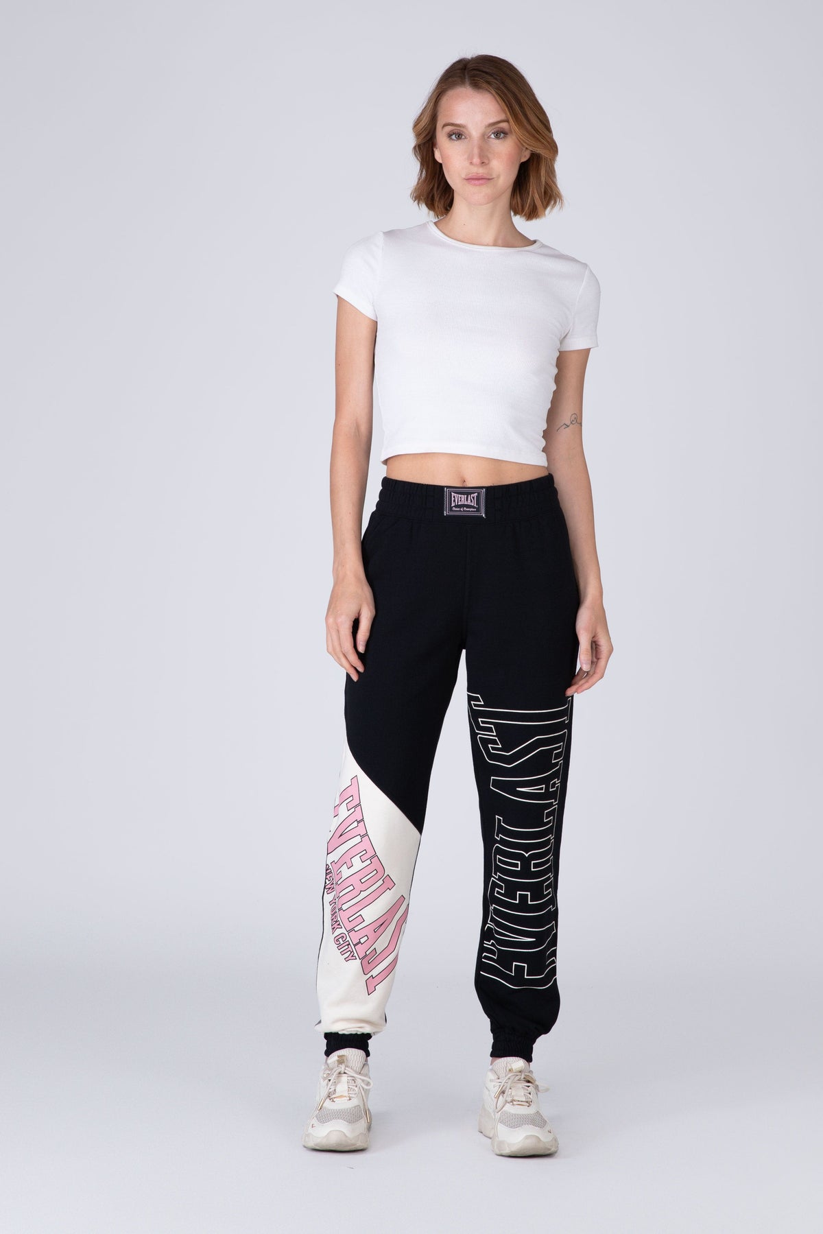 Jogger Cut Negro/Blanco Everlast