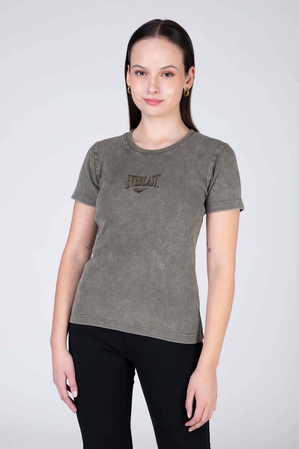 Polera Manga Corta Artic Verde Everlast