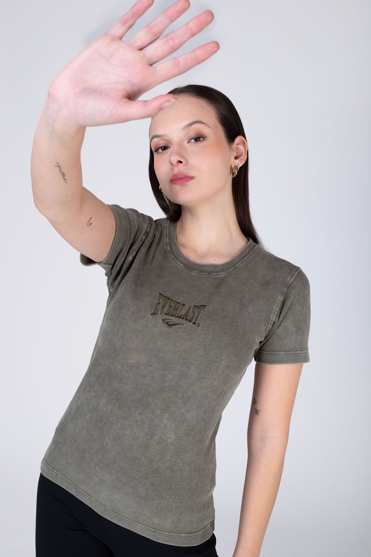 Polera Manga Corta Artic Verde Everlast