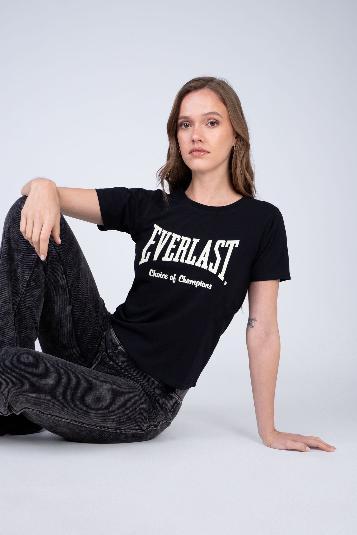 Polera Manga Corta Weeked Negro Everlast