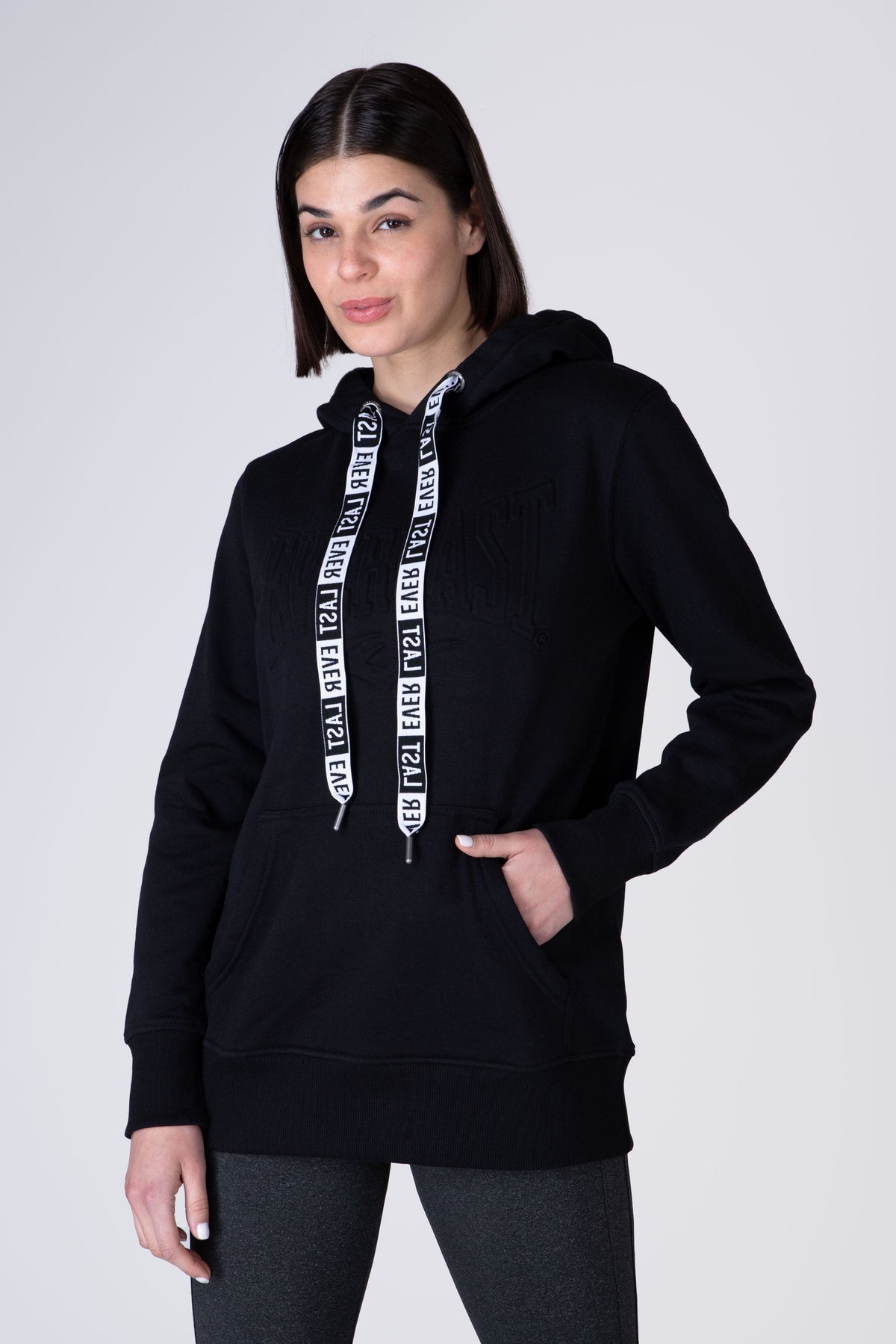 Poleron Hood Inbox Negro Everlast