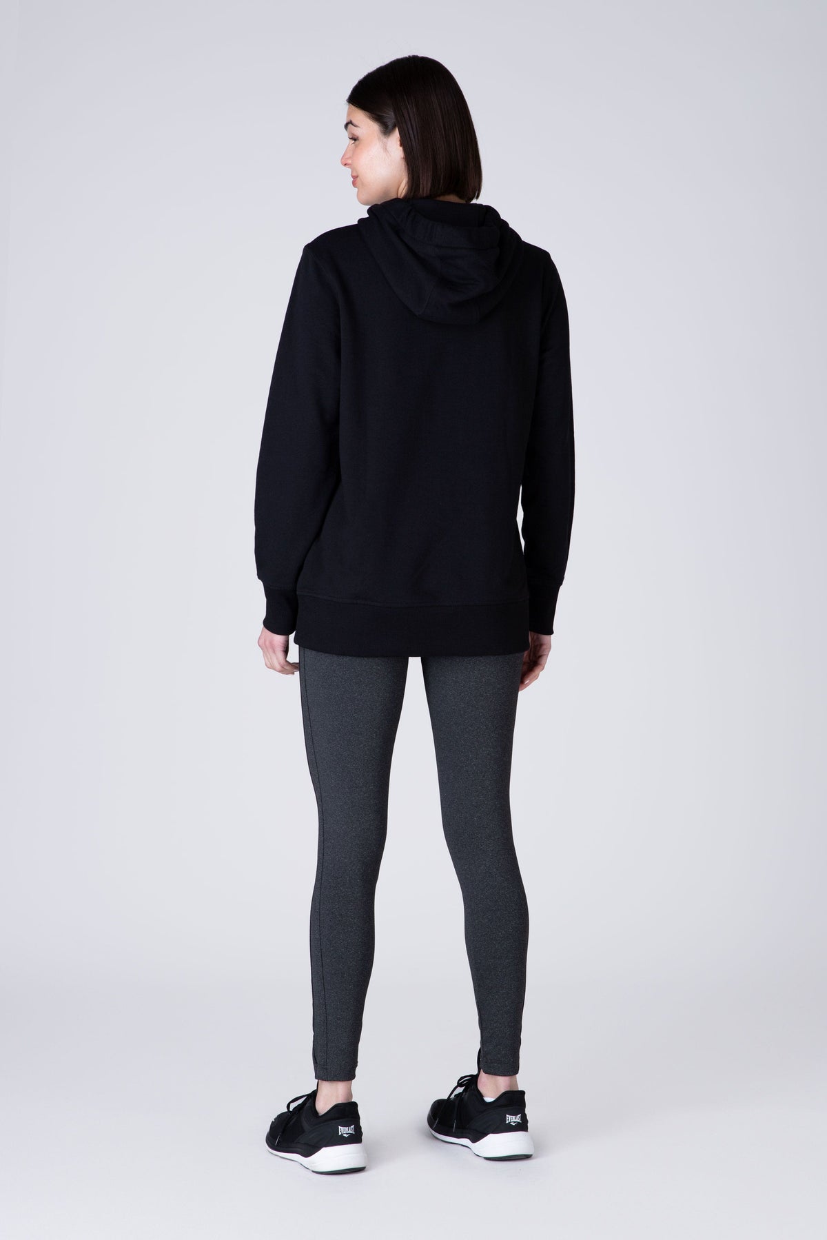 Poleron Hood Inbox Negro Everlast