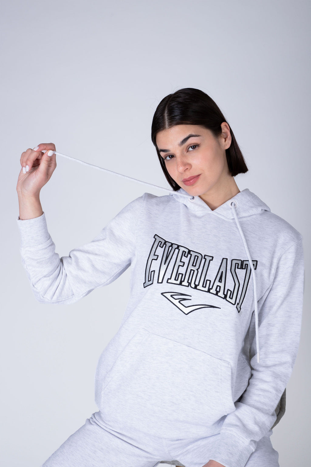 Polerón Hood Interview Gris Everlast