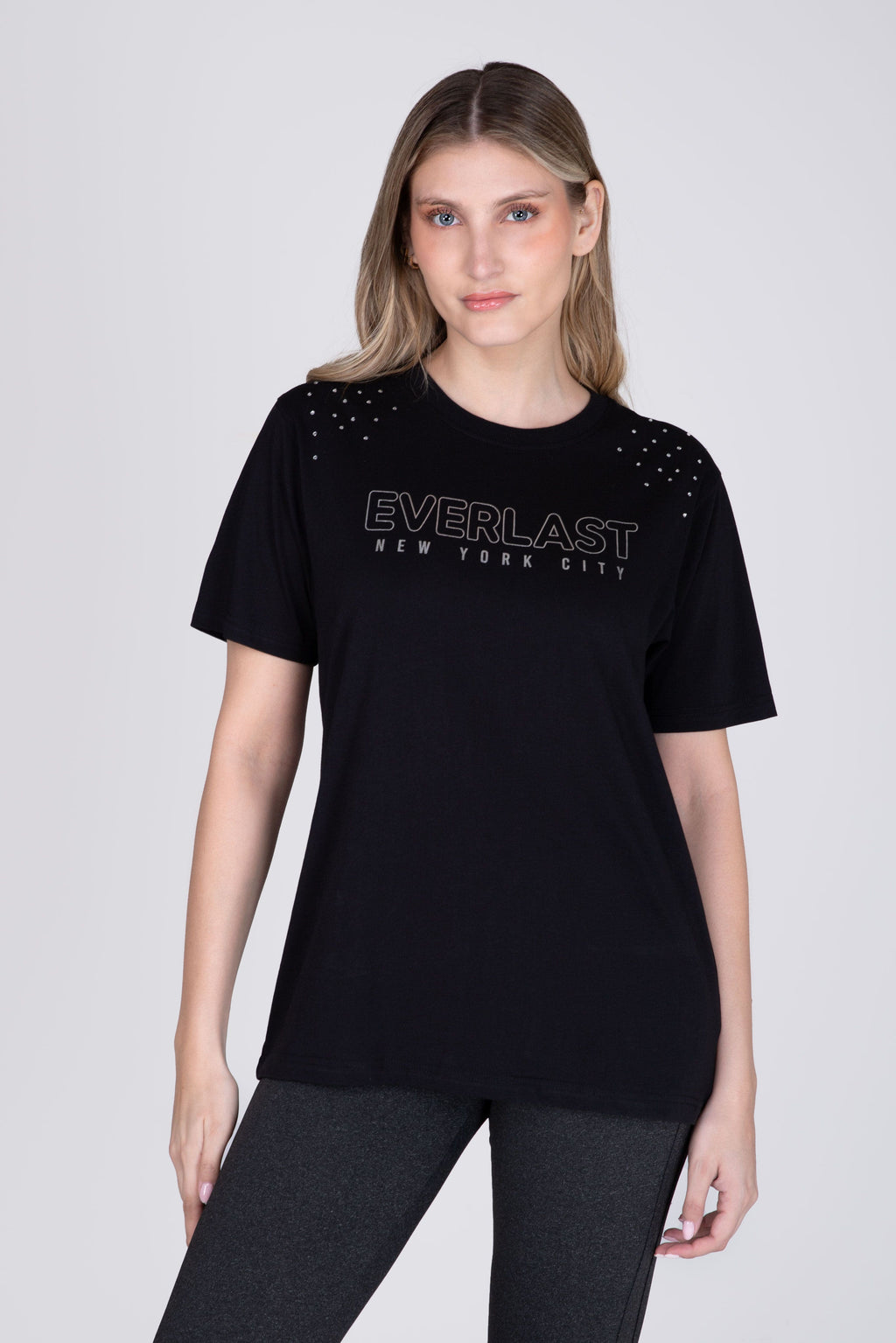 Polera Manga Corta Blemish Negro Everlast
