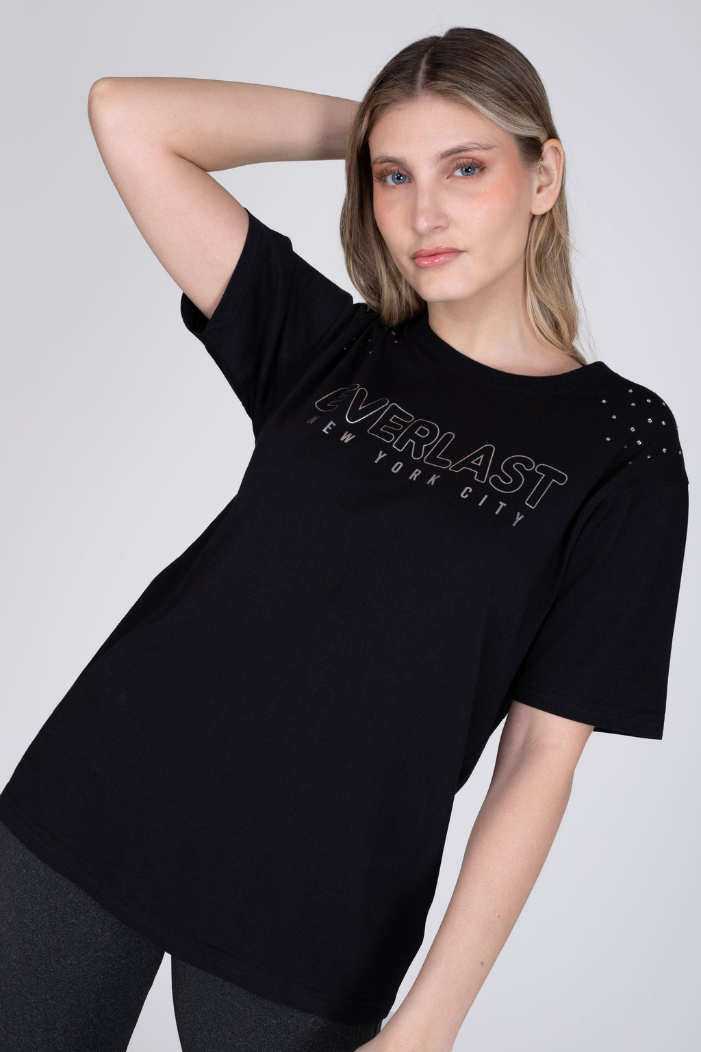 Polera Manga Corta Blemish Negro Everlast