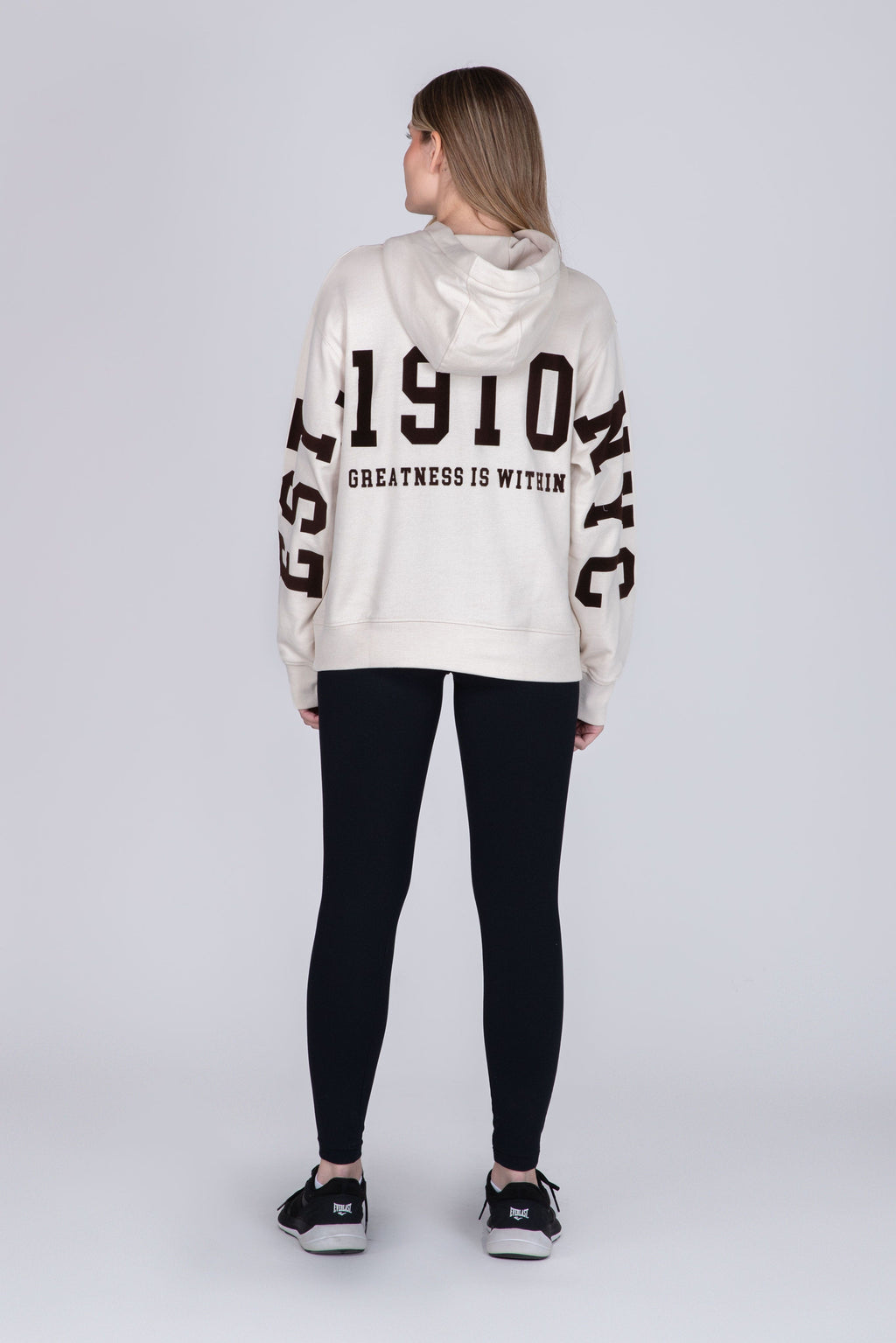 Poleron Hood Untitled Beige Everlast