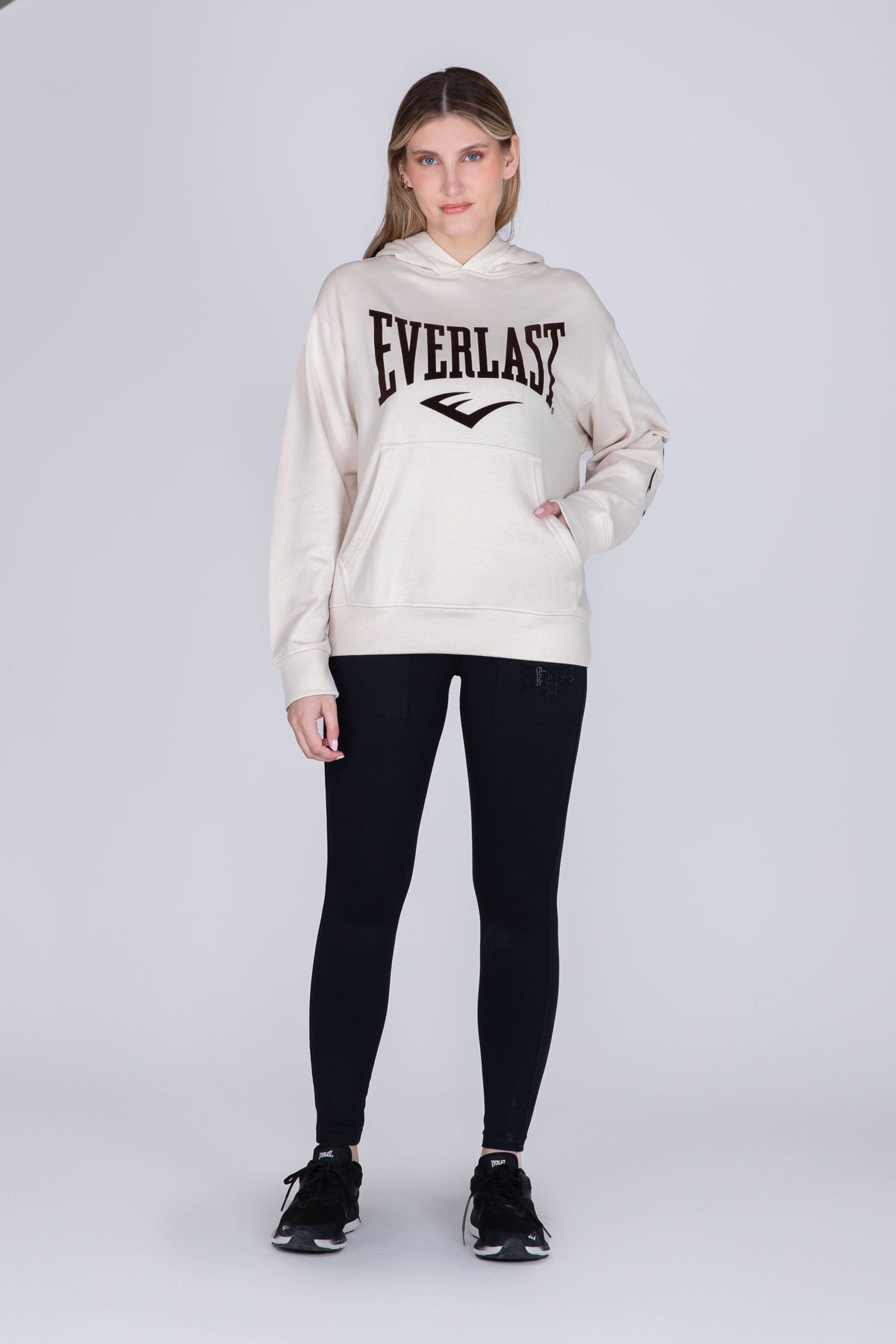 Poleron Hood Untitled Beige Everlast