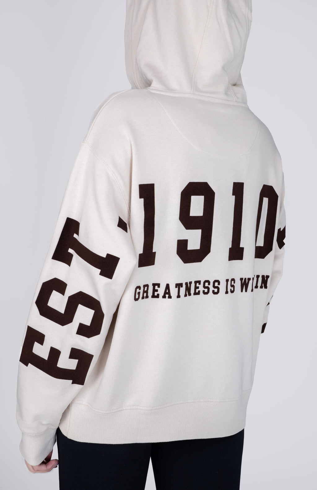 Poleron Hood Untitled Beige Everlast