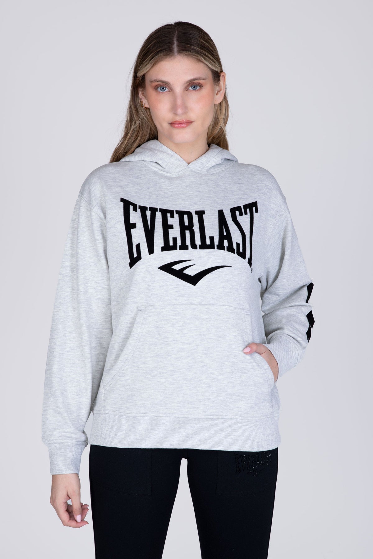 Poleron Hood Untitled Gris Everlast