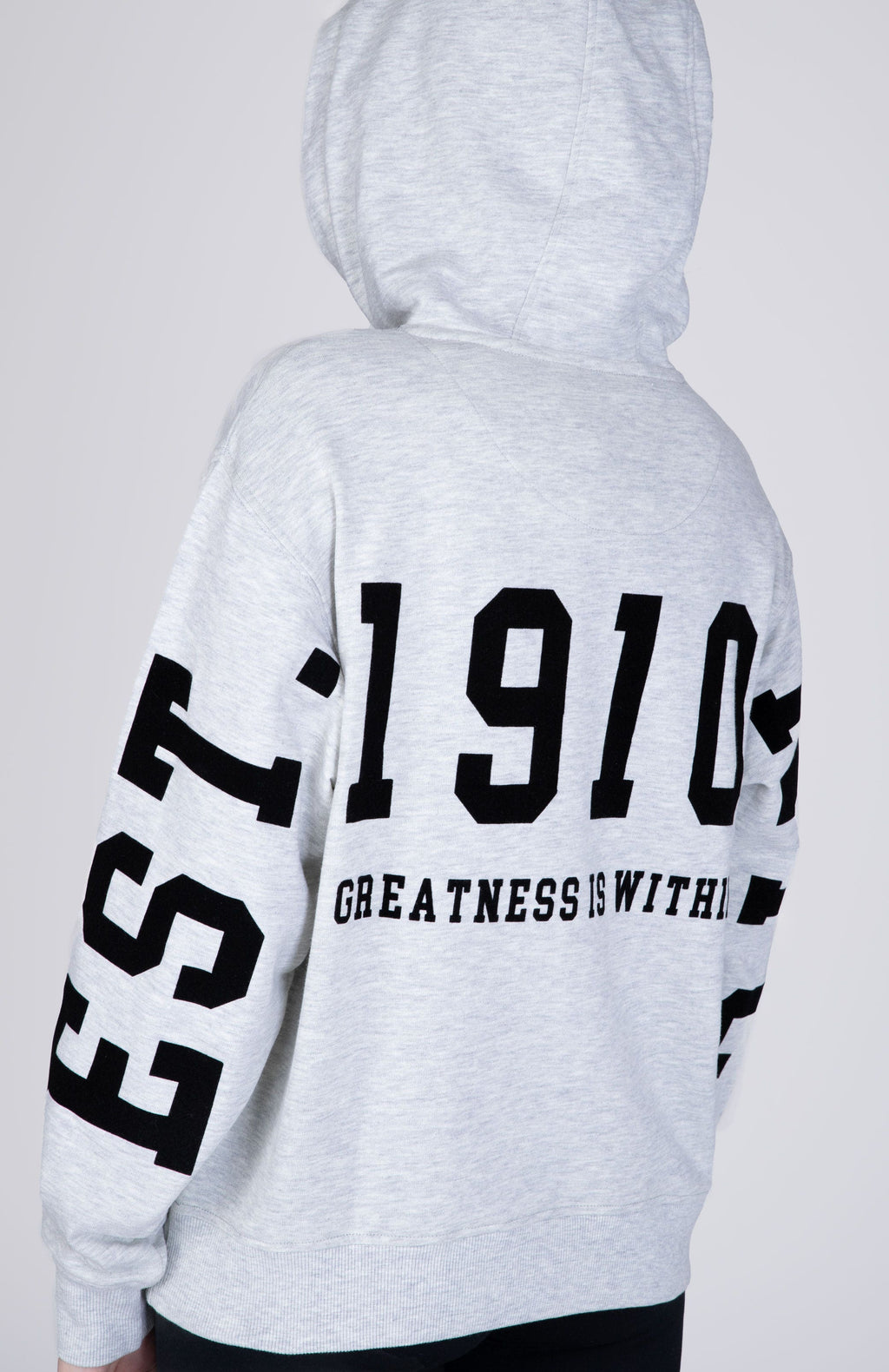 Poleron Hood Untitled Gris Everlast