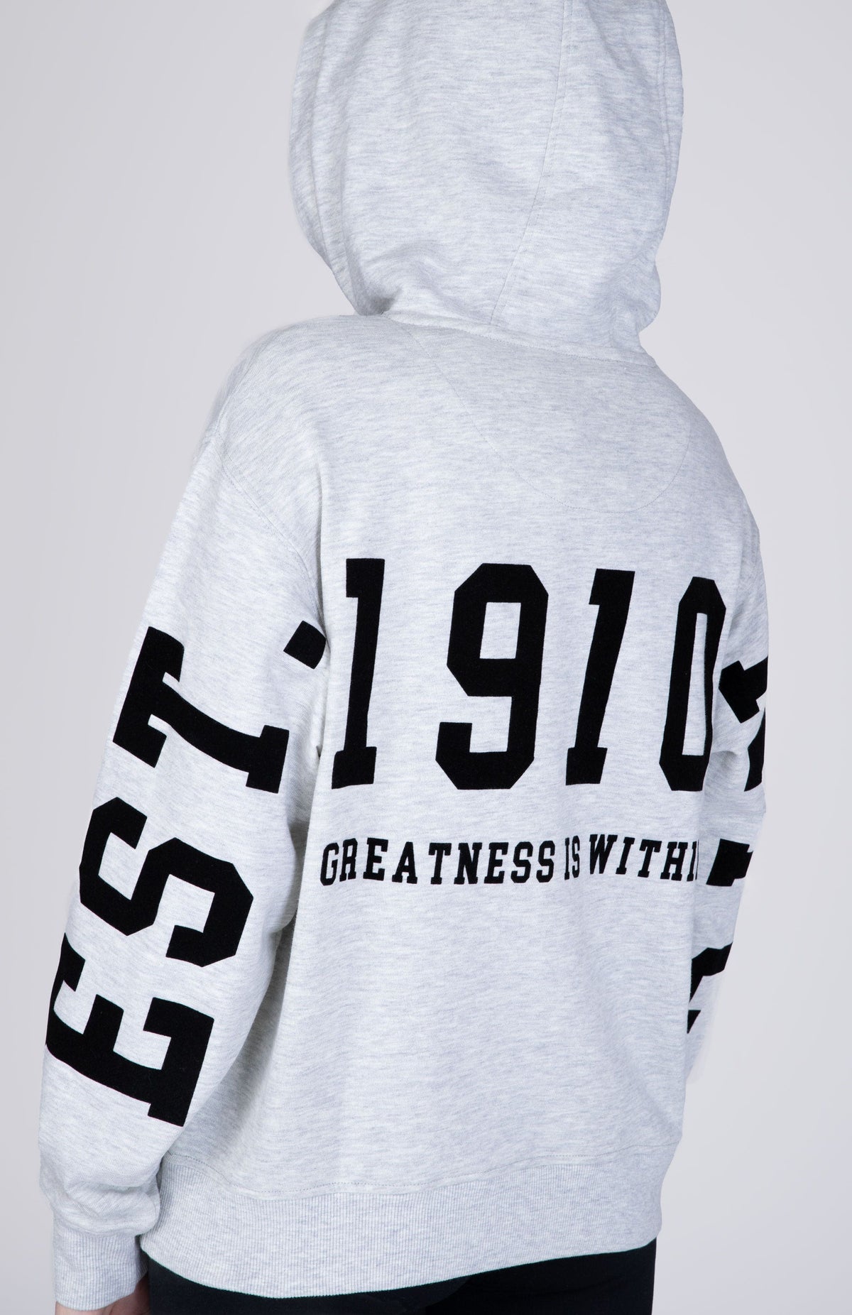 Poleron Hood Untitled Gris Everlast