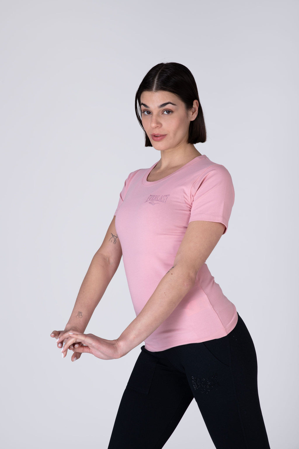 Polera Manga Corta Summer Rosado Everlast