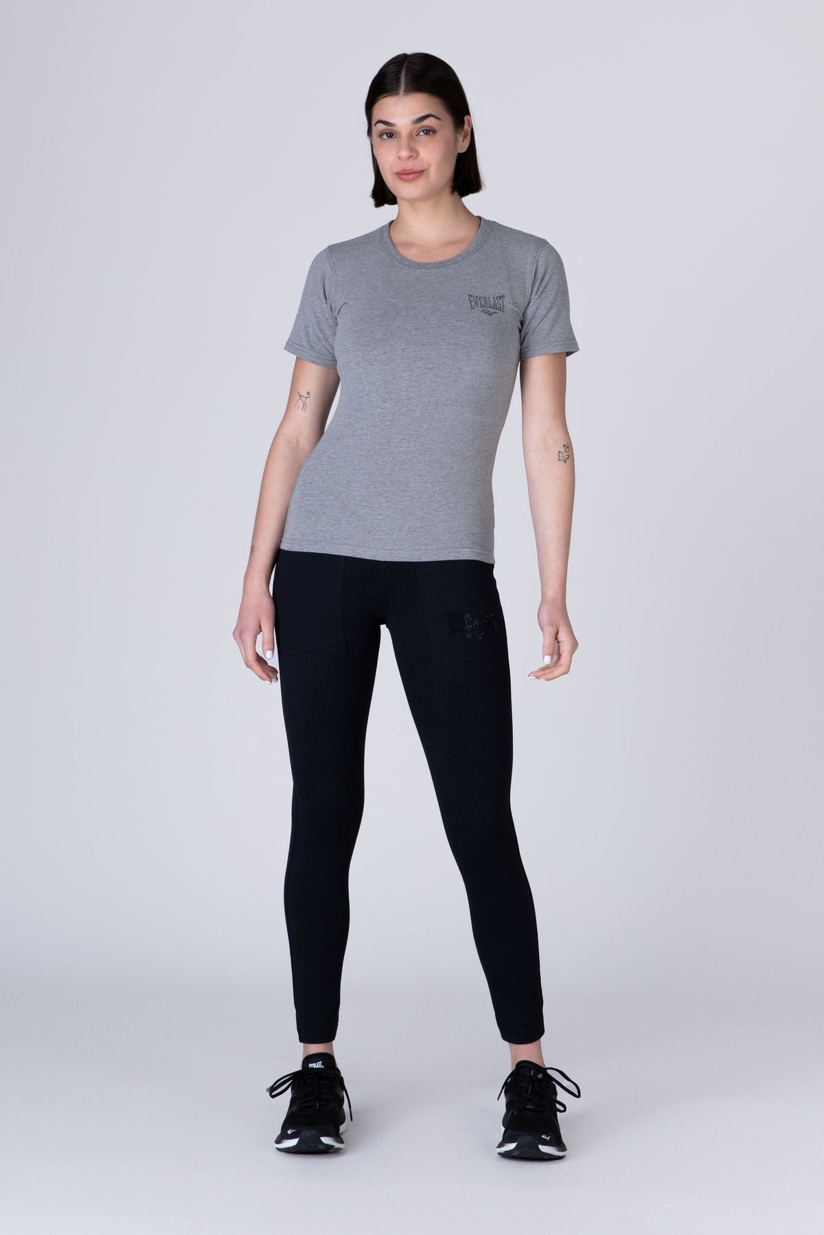 Polera Manga Corta Summer Gris Everlast