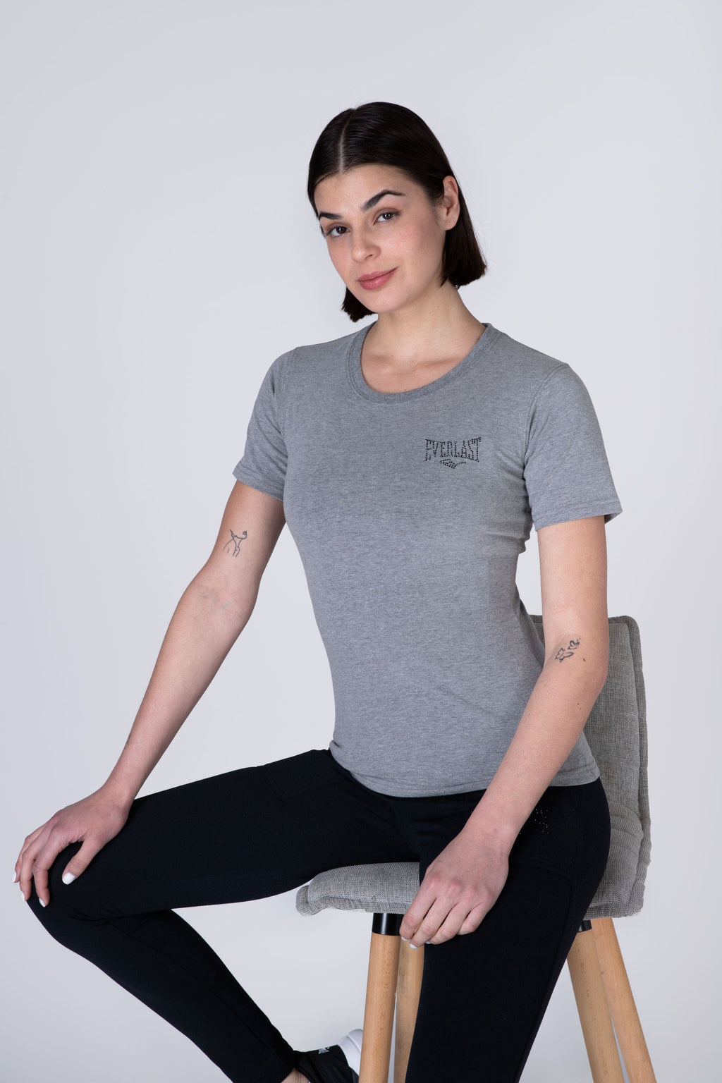 Polera Manga Corta Summer Gris Everlast
