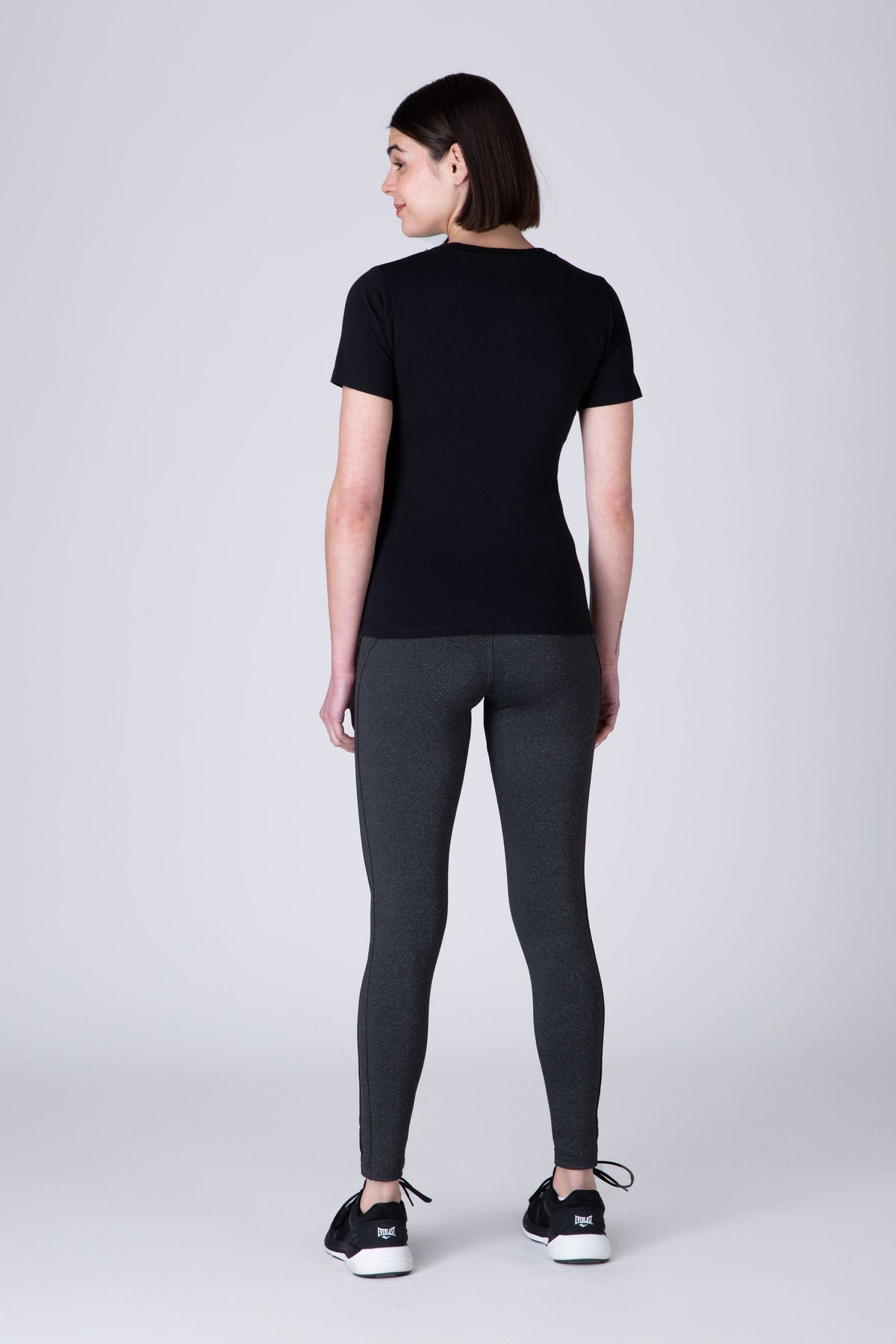 Polera Manga Corta Summer Negro Everlast