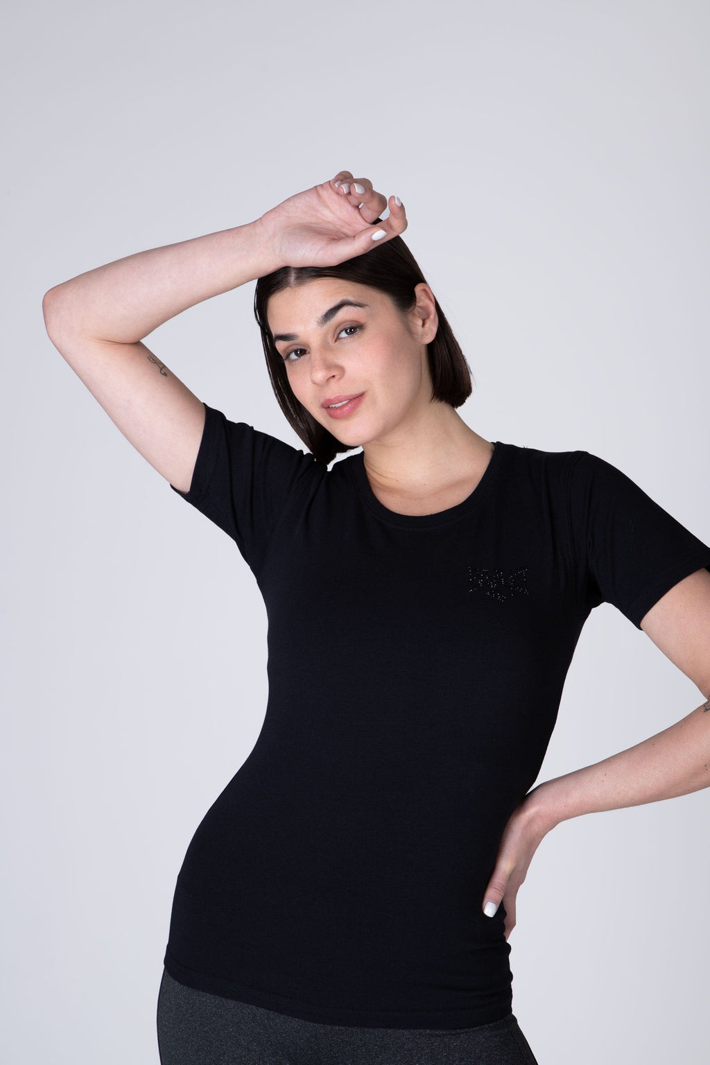 Polera Manga Corta Summer Negro Everlast