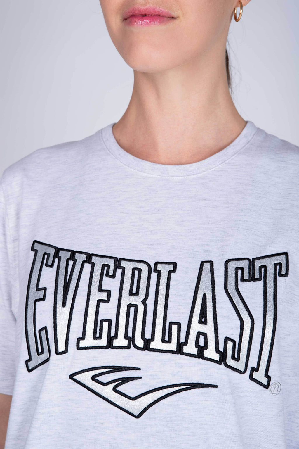 Polera Manga Corta Interview Gris Everlast