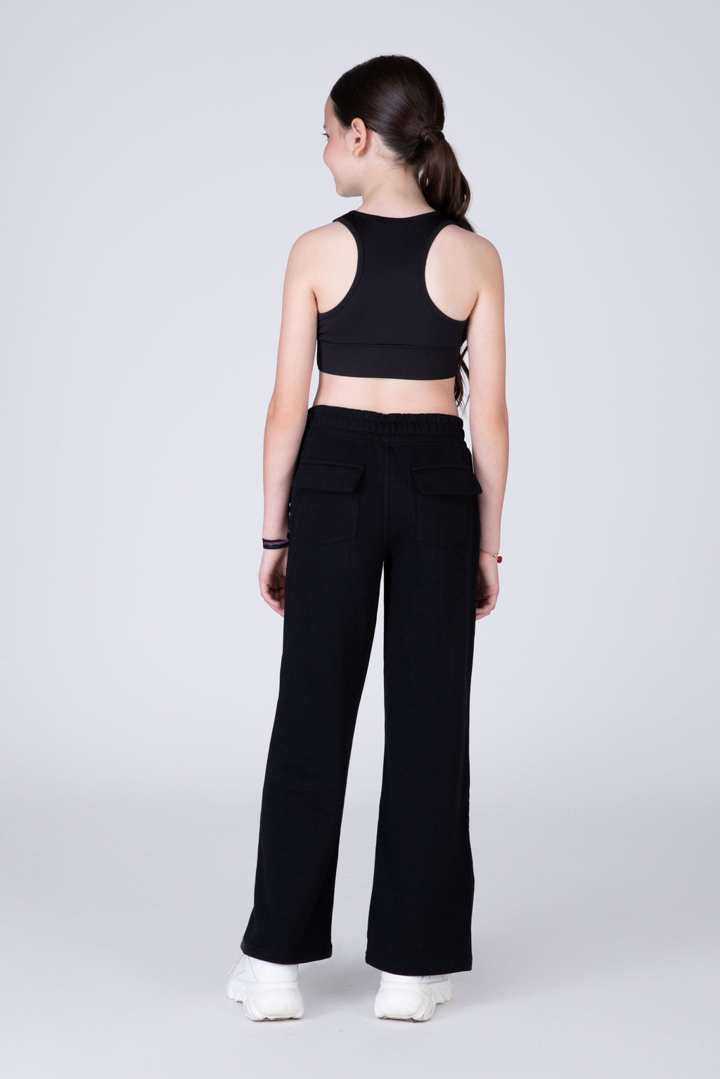 Pantalon Central Park Niña Negro Everlast