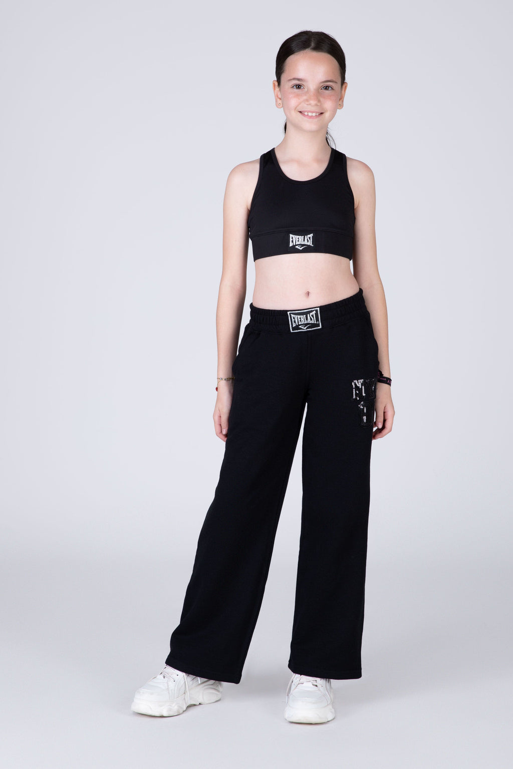Pantalon Central Park Niña Negro Everlast