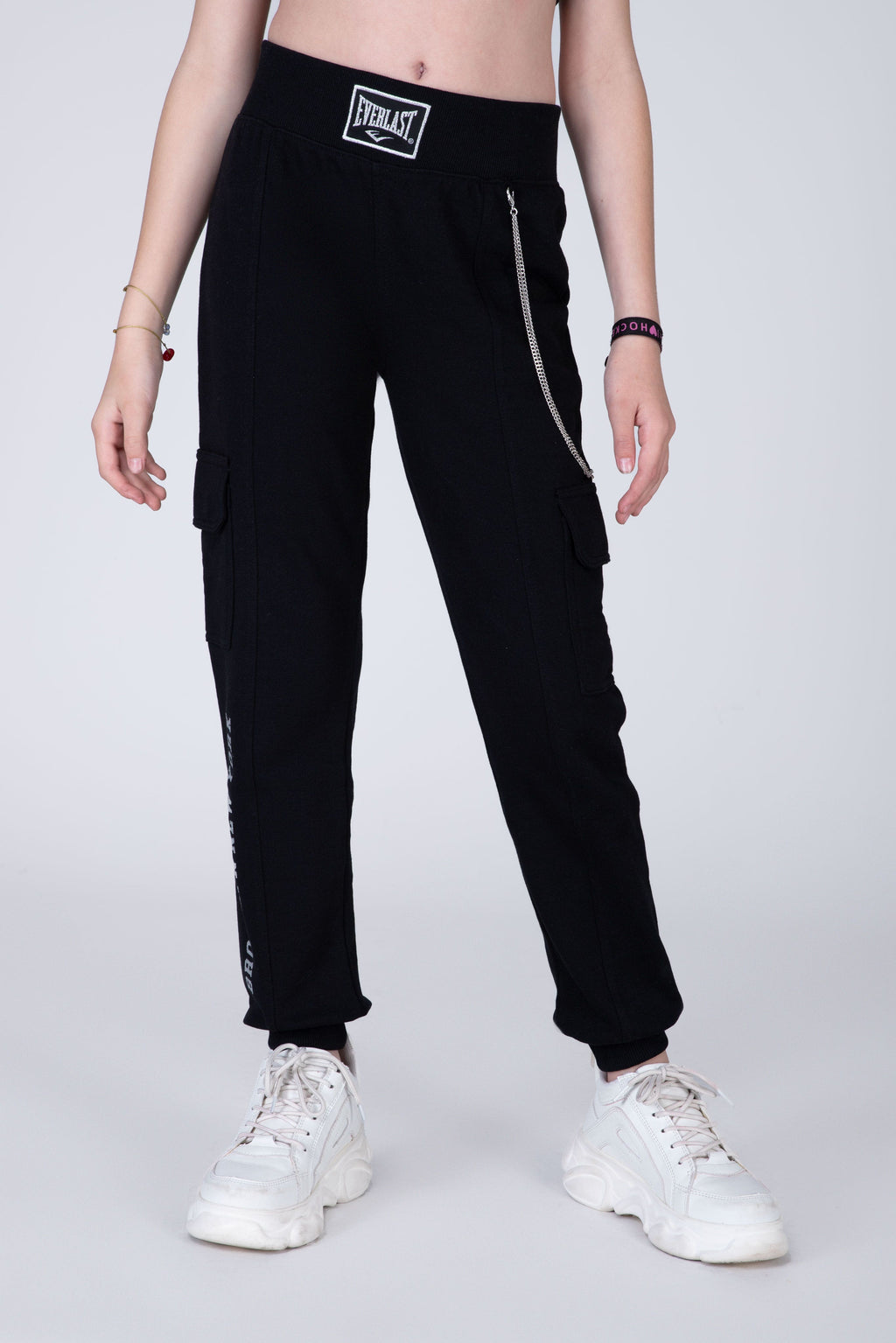 Jogger Chicago Niña Negro Everlast