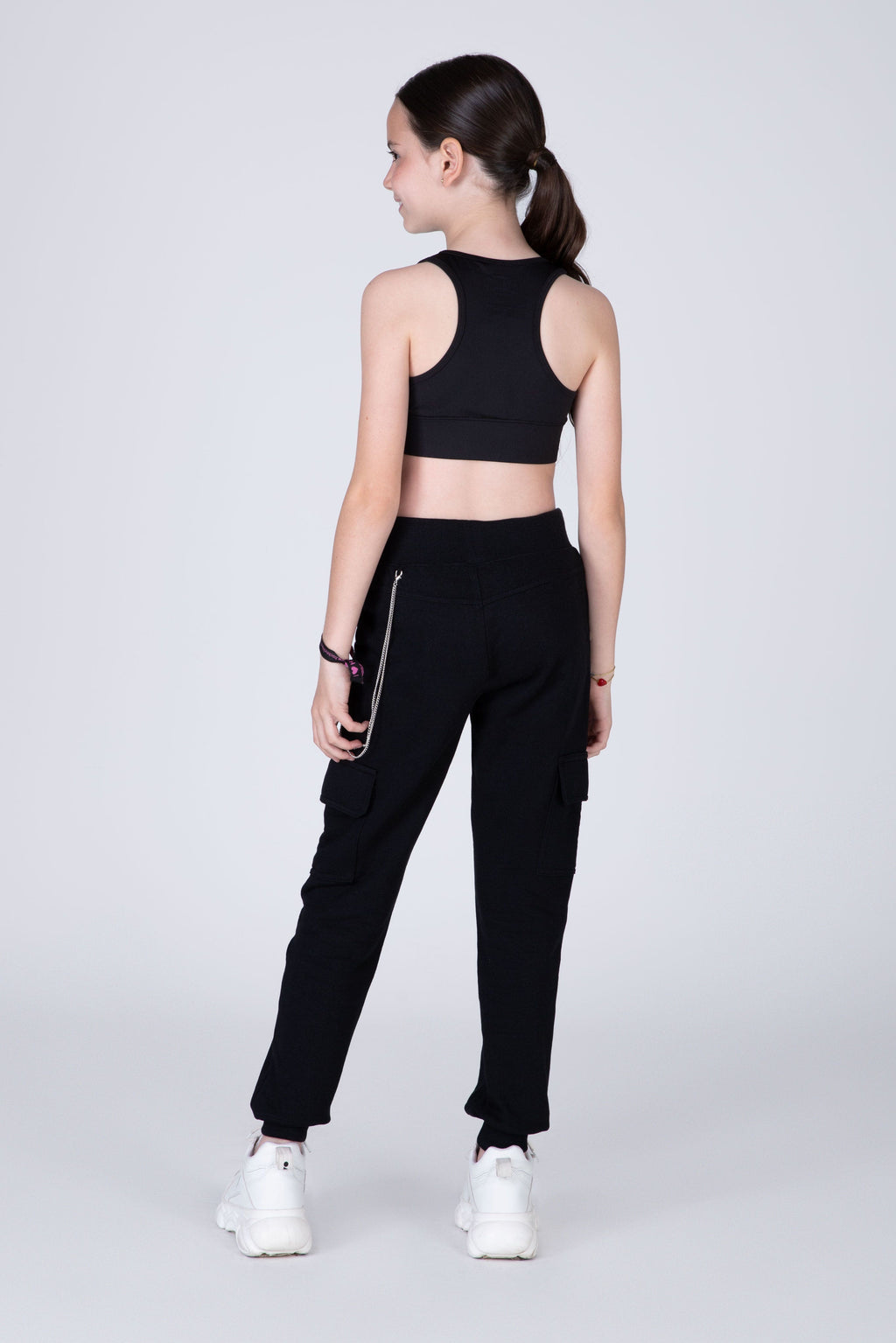 Jogger Chicago Niña Negro Everlast