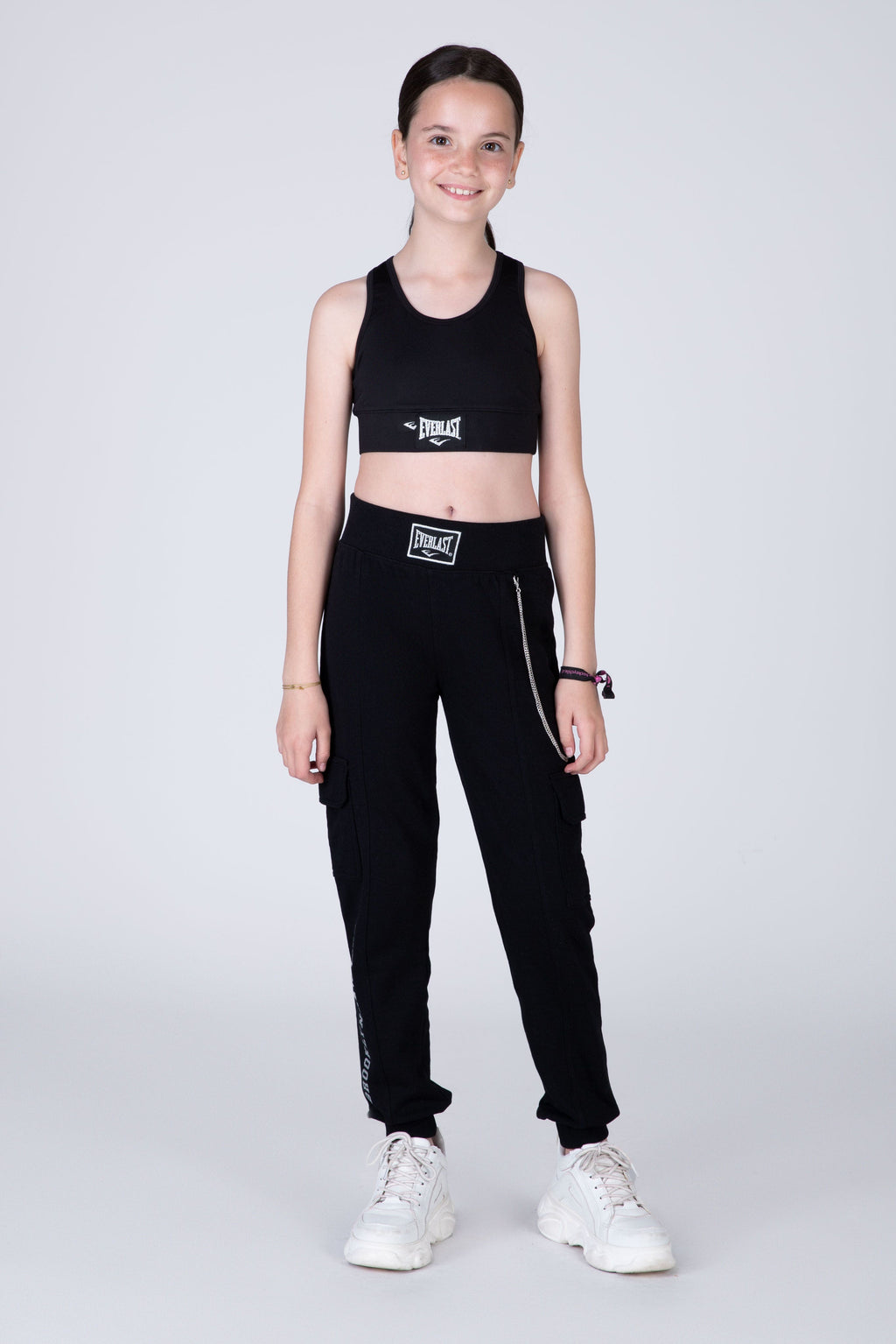 Jogger Chicago Niña Negro Everlast