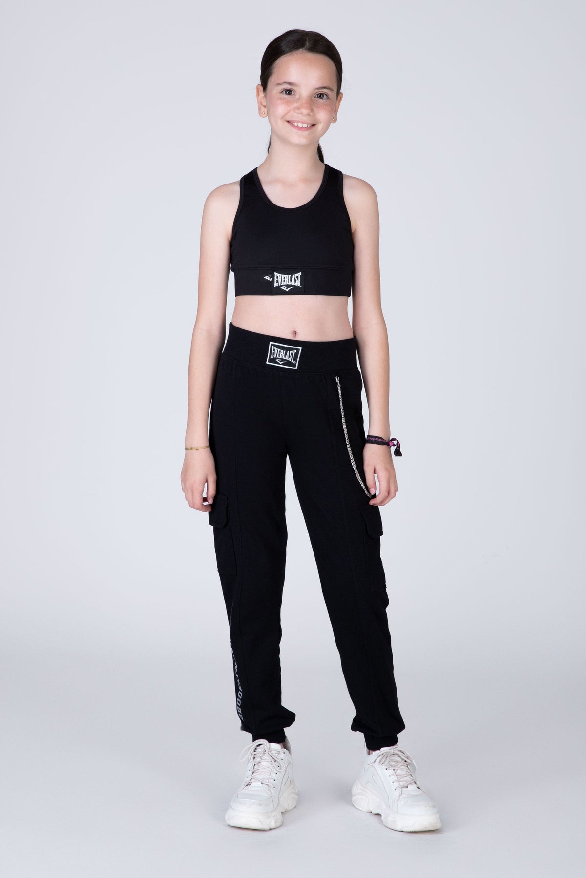 Jogger Chicago Niña Negro Everlast