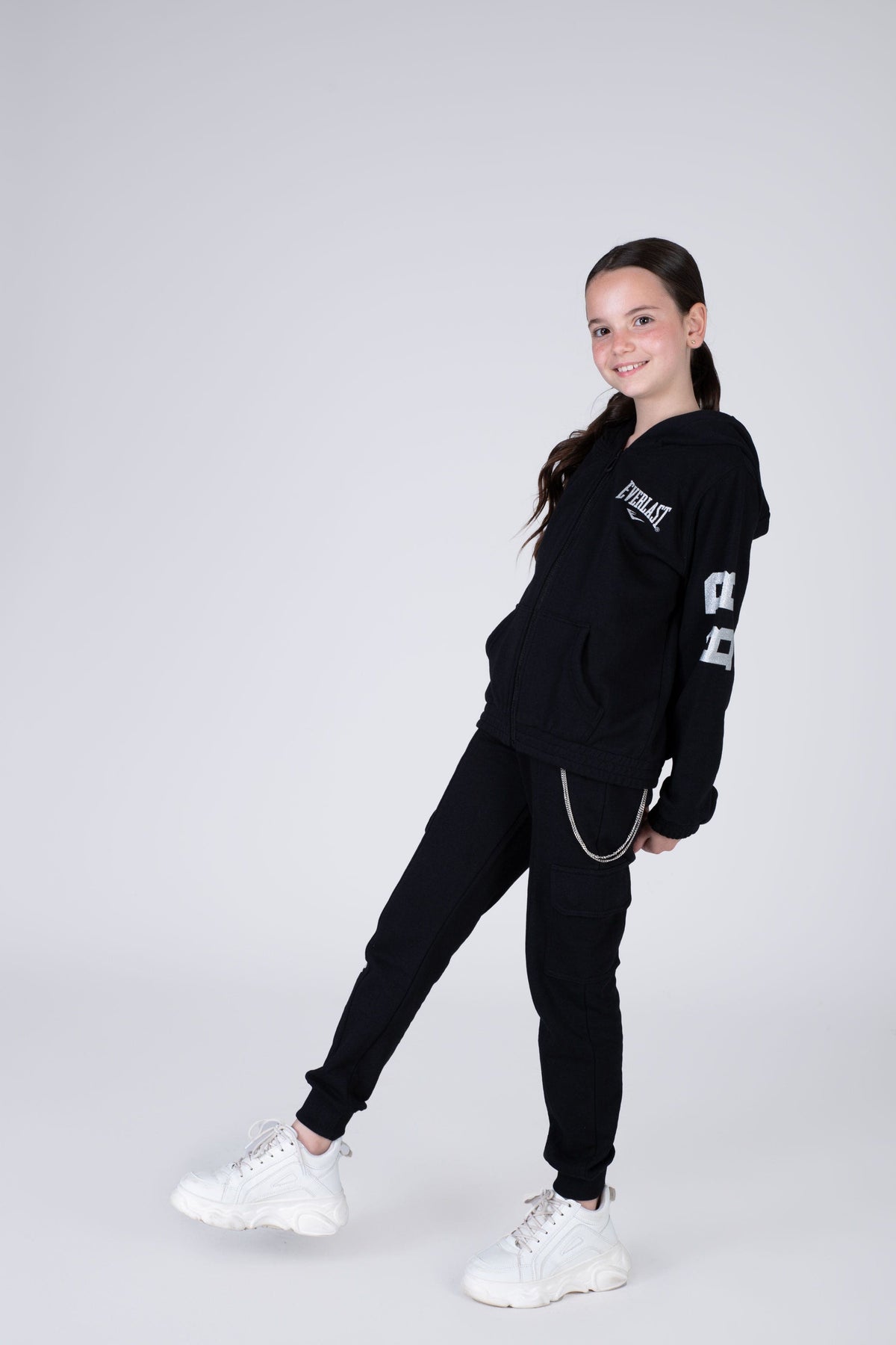 Jogger Chicago Niña Negro Everlast