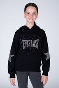 Poleron Hood Happiness Niña Negro Everlast