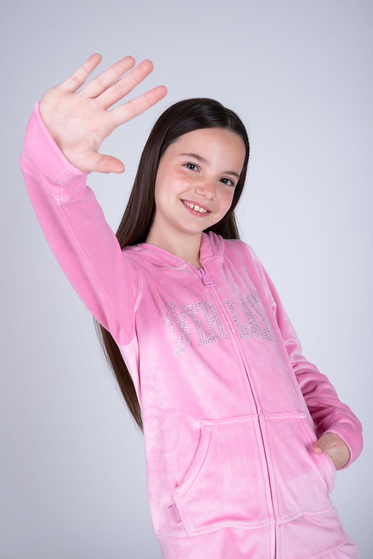Chaqueta School Niña Rosado Everlast