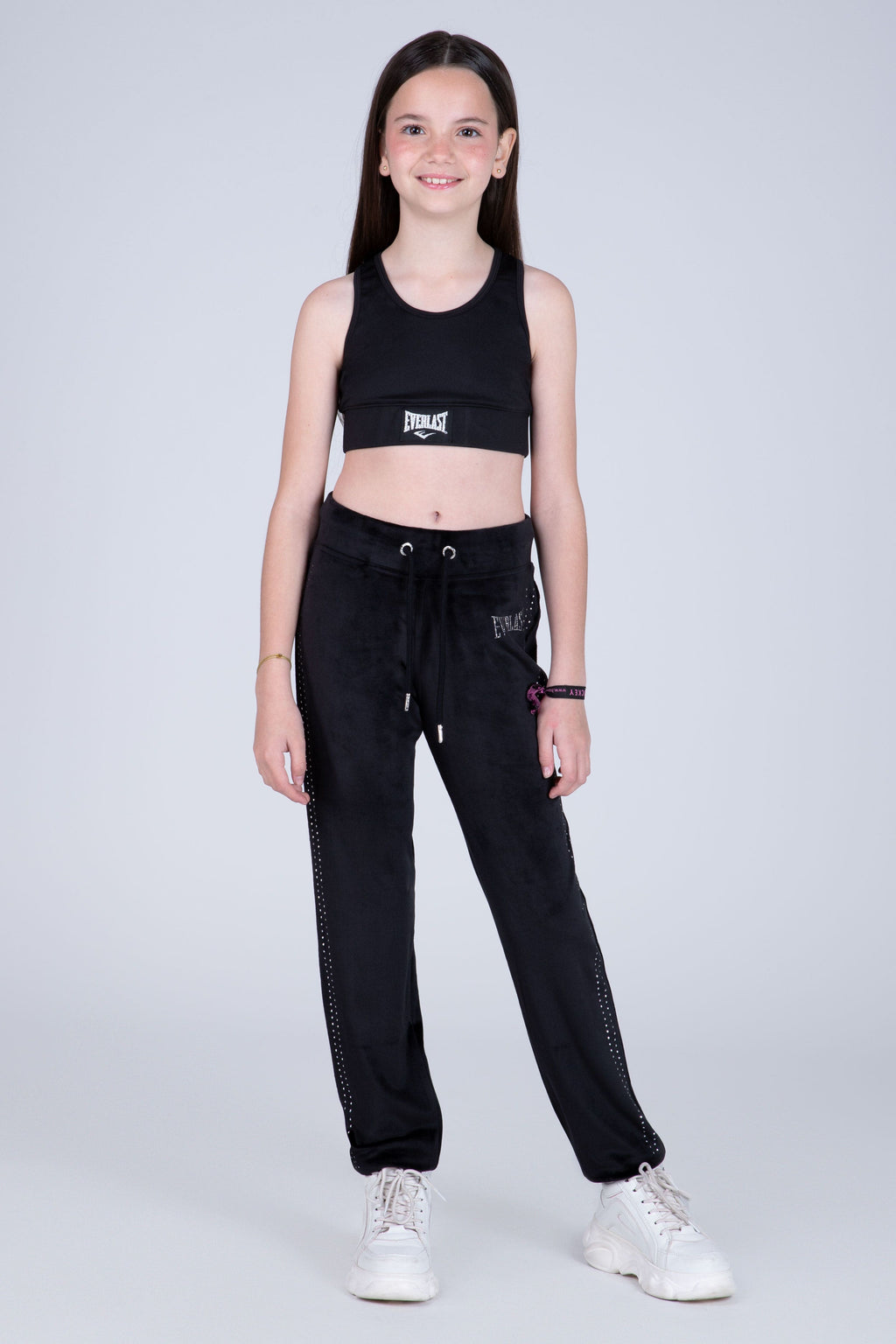 Jogger School Niña Negro Everlast