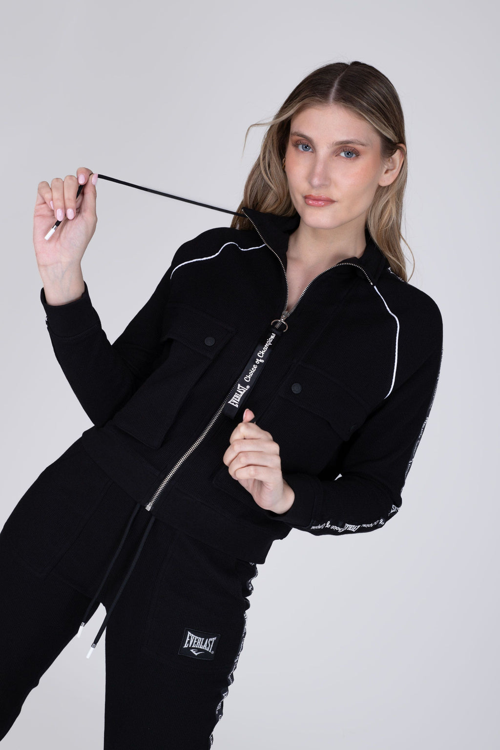 Chaqueta Sport City Negro Everlast