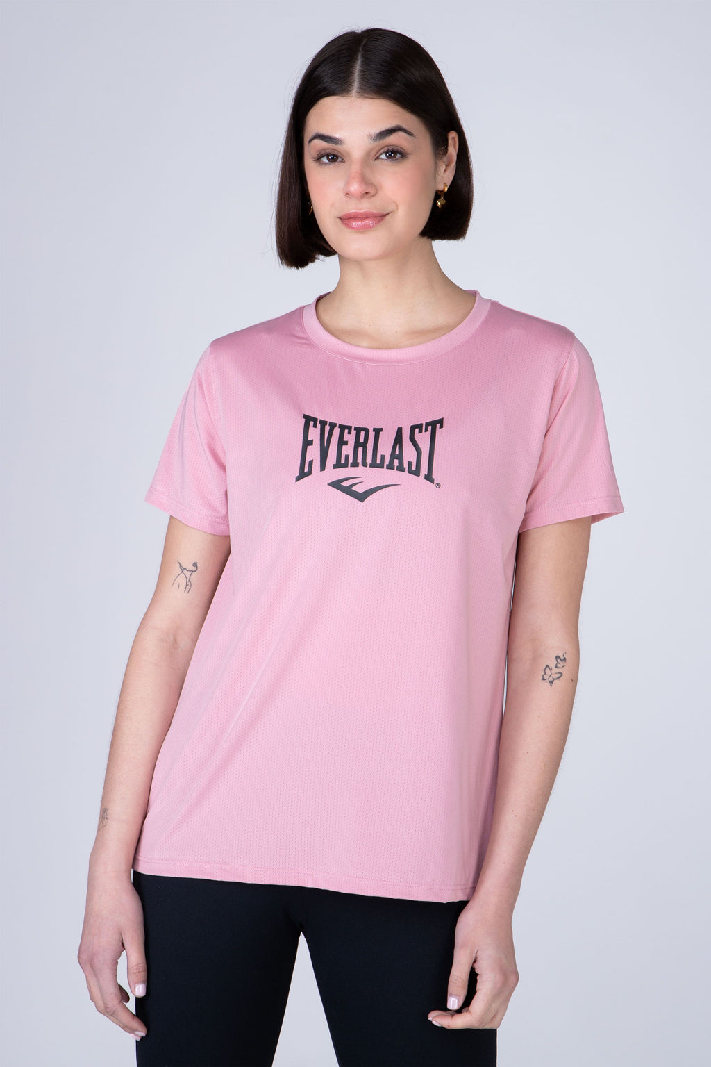 Polera Manga Corta Studio Rosado Everlast
